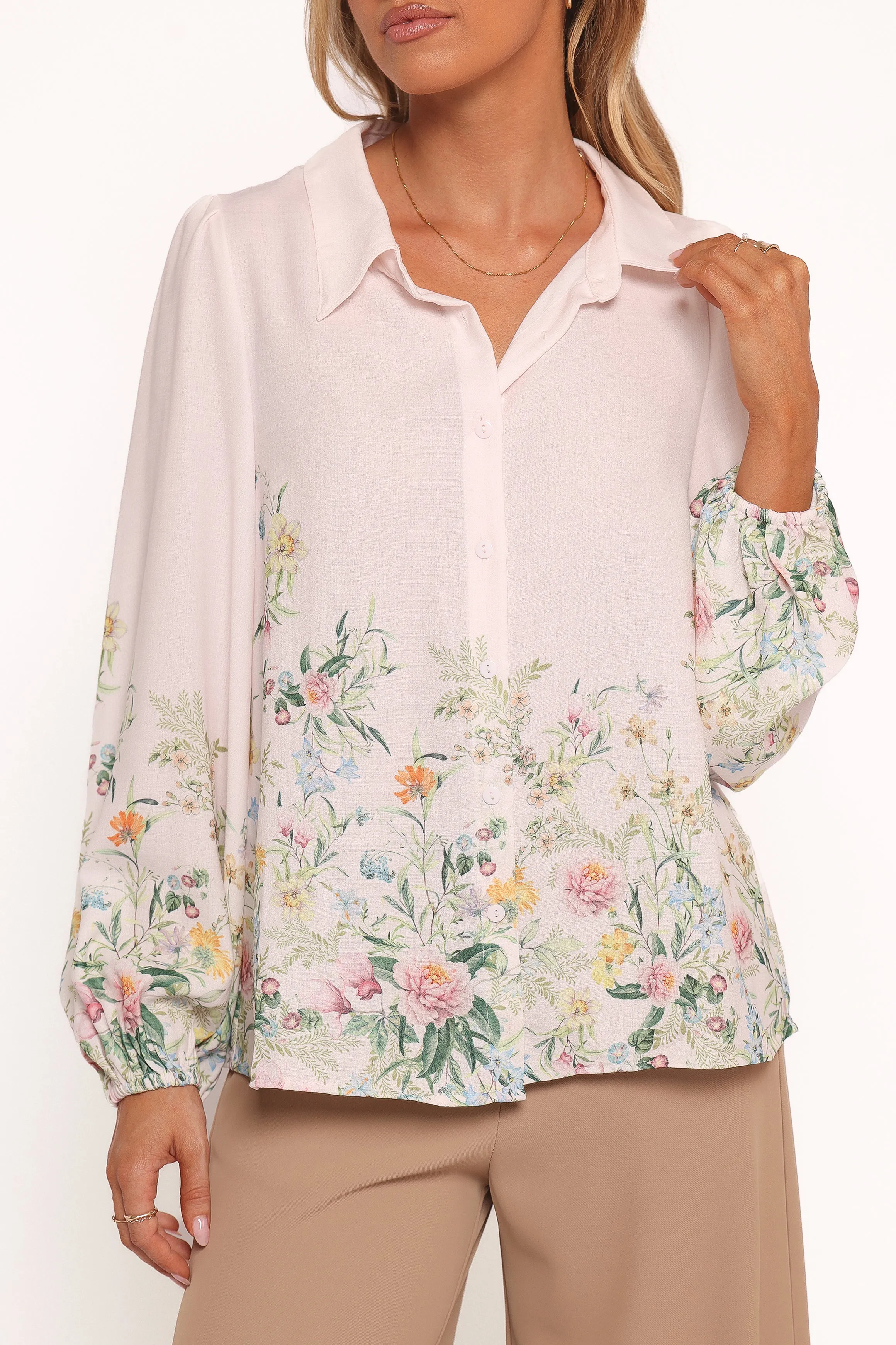 Avis Top - Pink Floral sold by Petal & Pup product image thumbnail 2