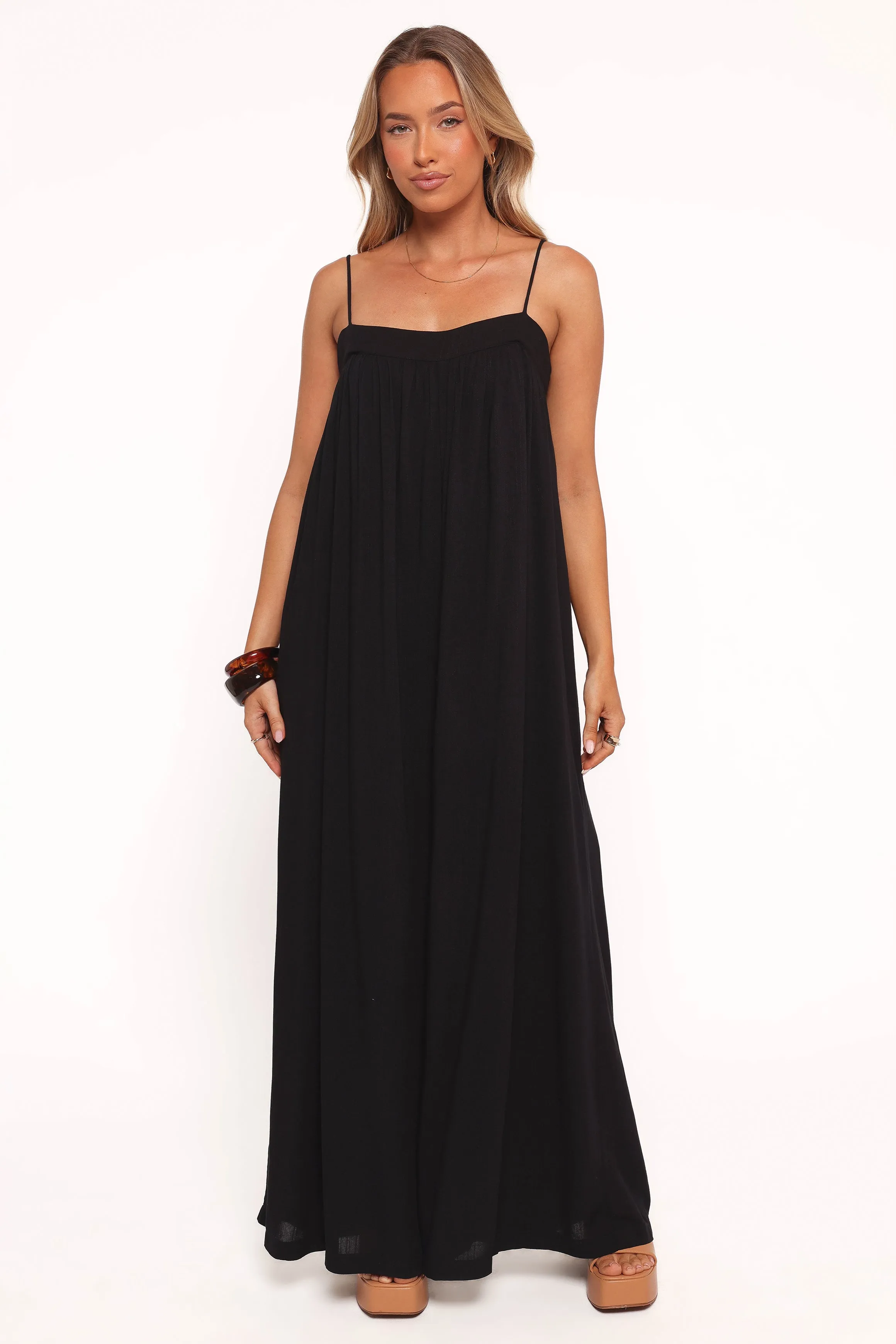 Abegail Flowy Jumpsuit - Black sold by Petal & Pup product image thumbnail 5