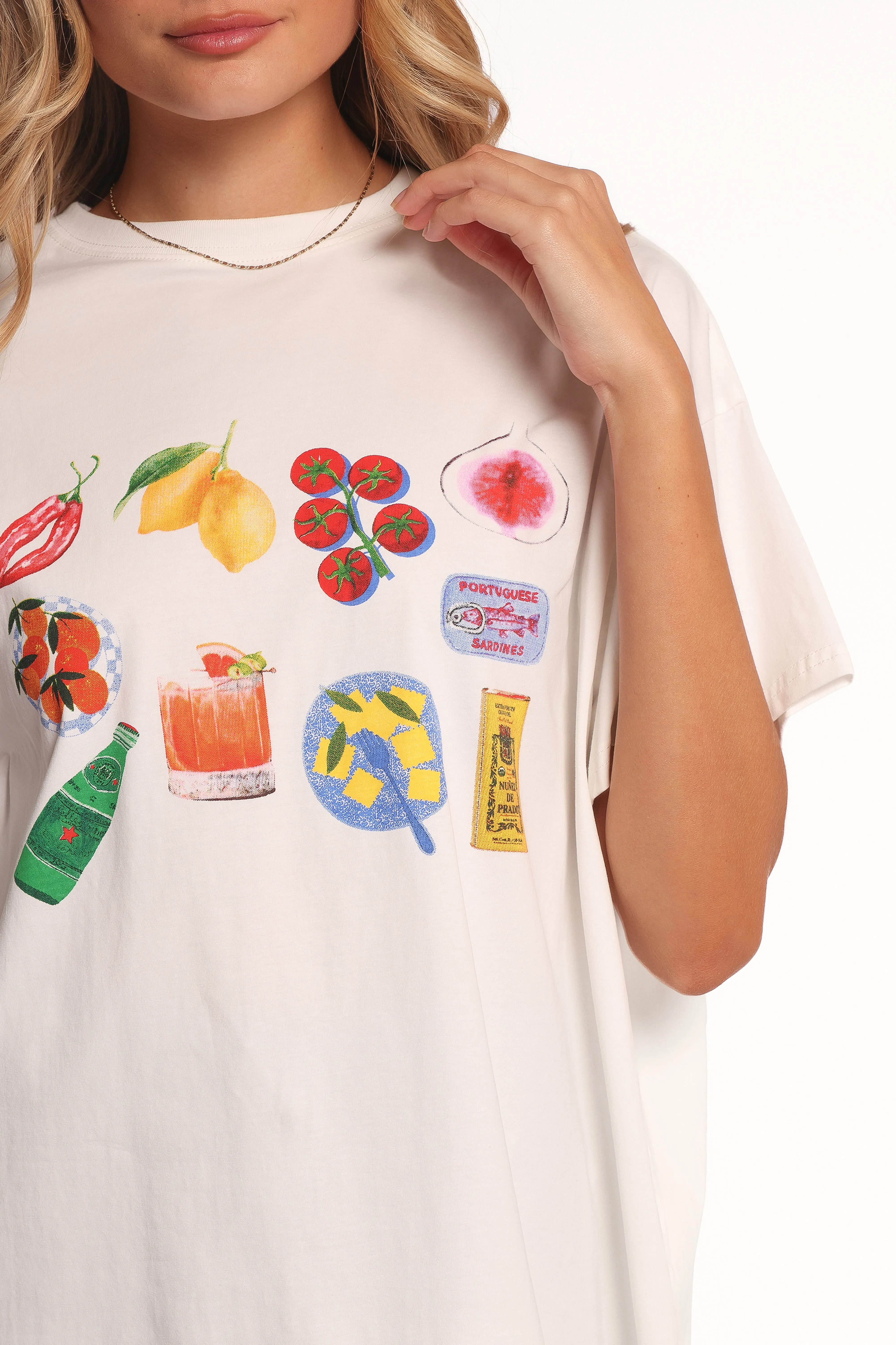 Alda Tee - White sold by Petal & Pup product image thumbnail 2