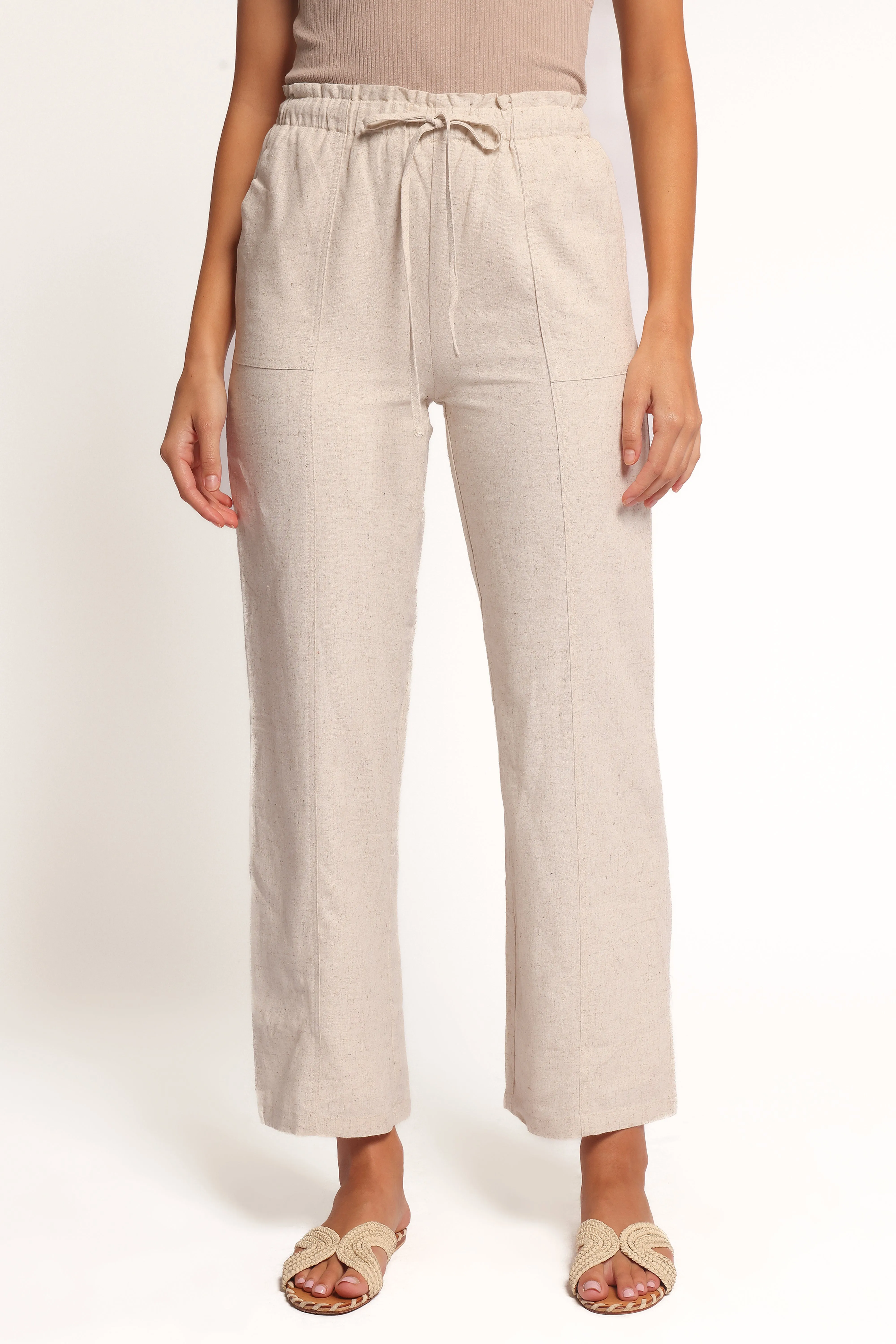 Verona Pants - Beige sold by Petal & Pup product image thumbnail 2