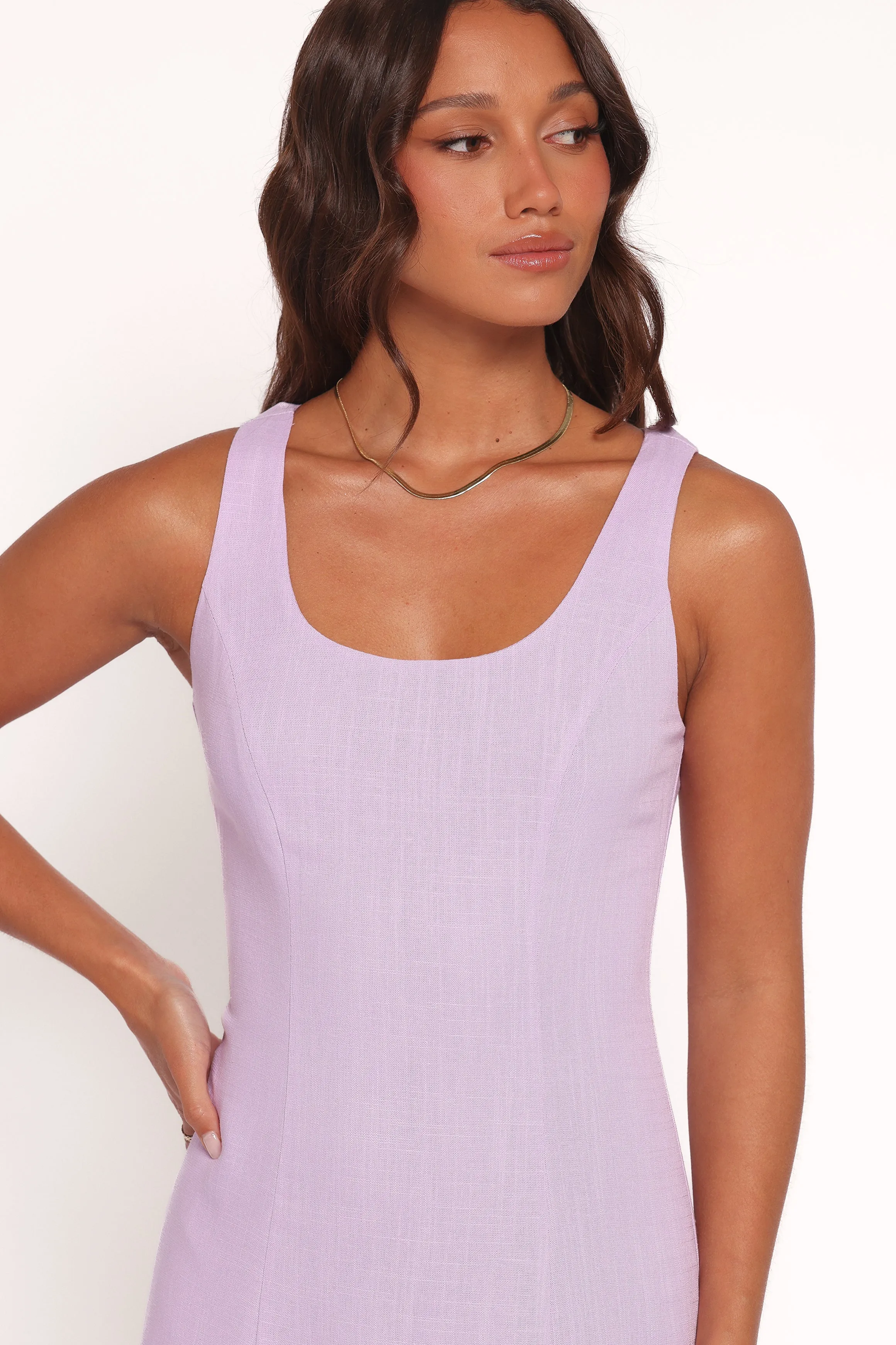 Tatum Maxi Dress - Lilac sold by Petal & Pup product image thumbnail 5