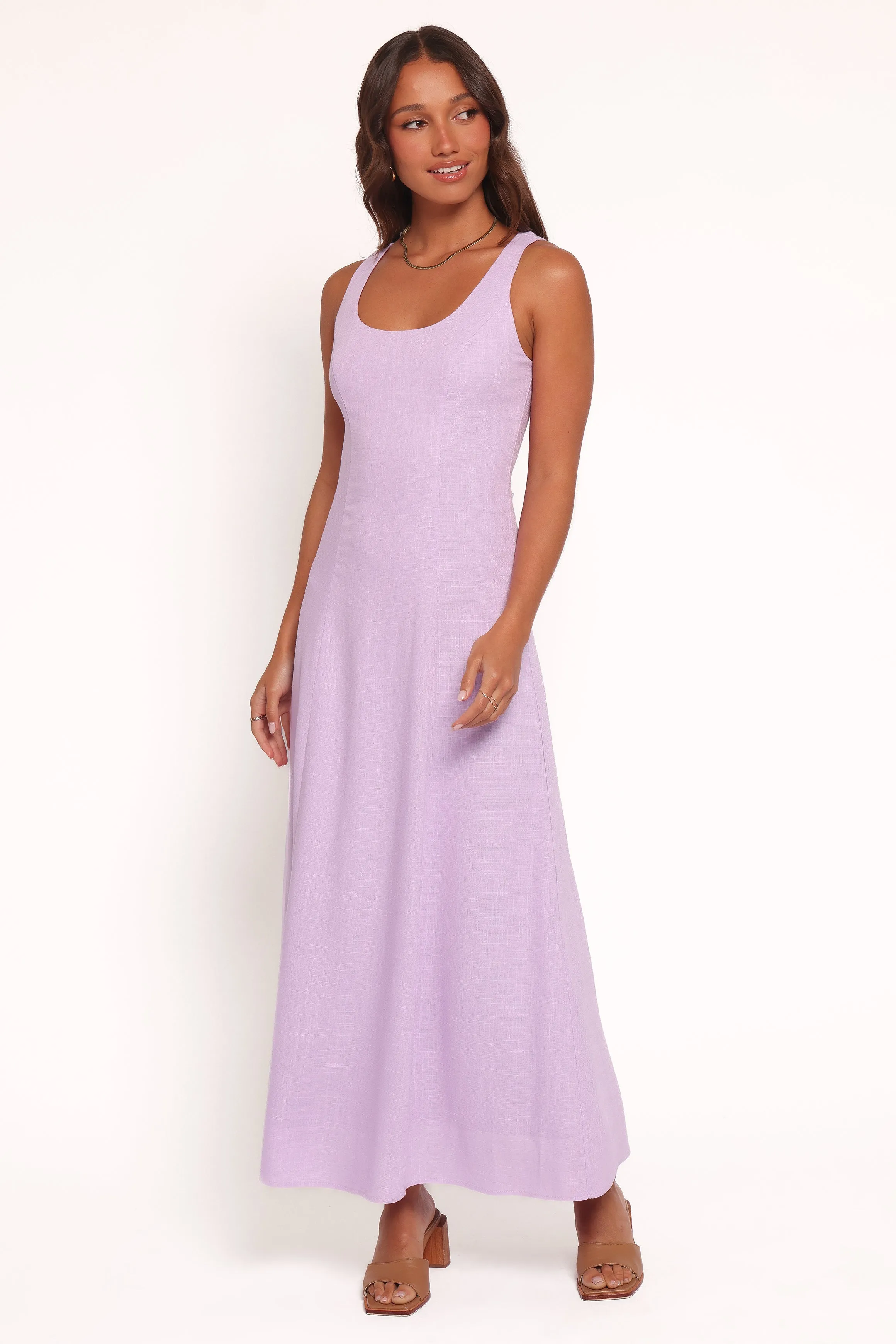 Tatum Maxi Dress - Lilac sold by Petal & Pup product image thumbnail 2