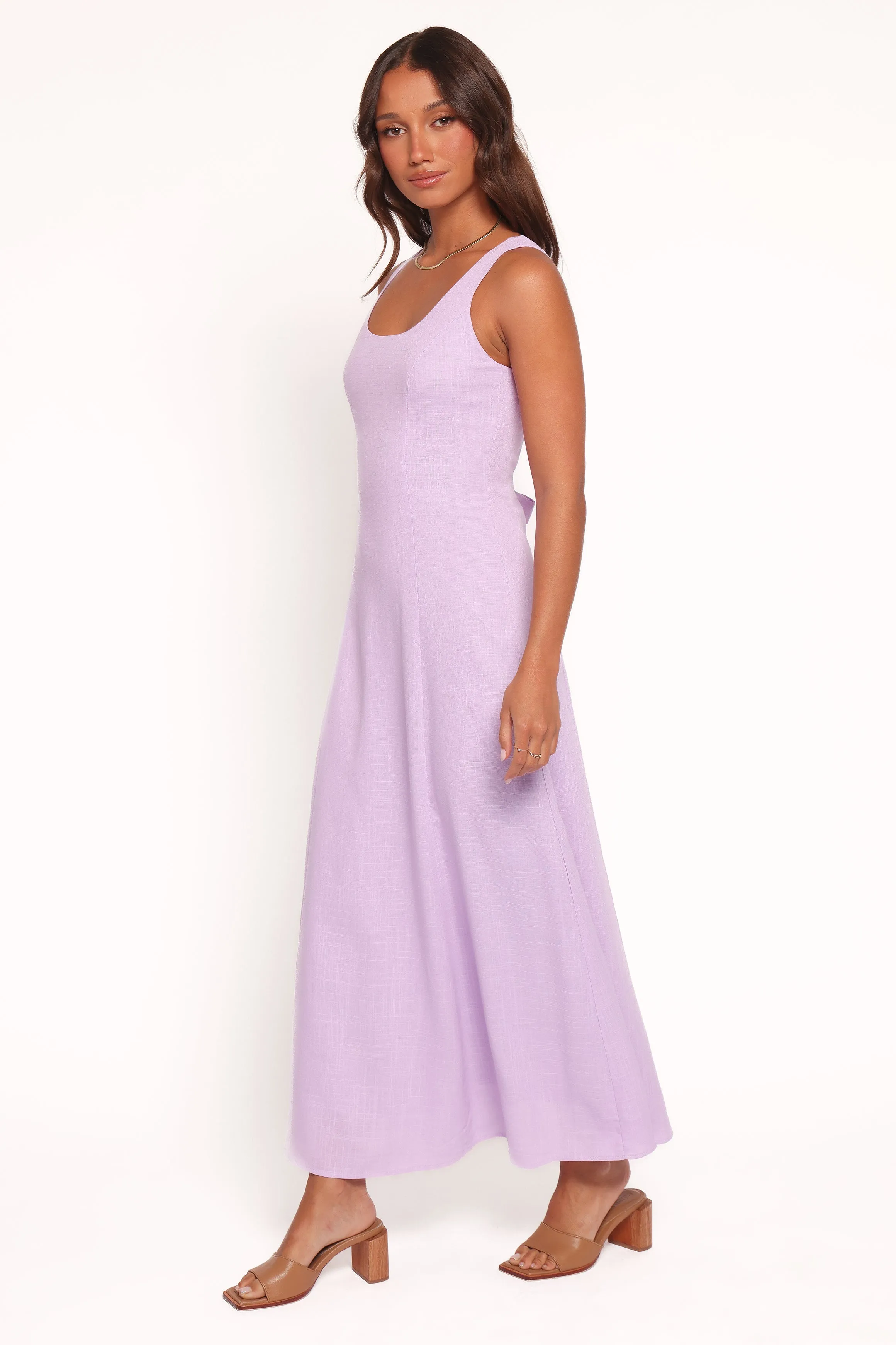 Tatum Maxi Dress - Lilac sold by Petal & Pup product image thumbnail 3