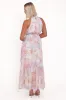 Caroline Maxi Halter Dress - Multi Floral sold by Petal & Pup