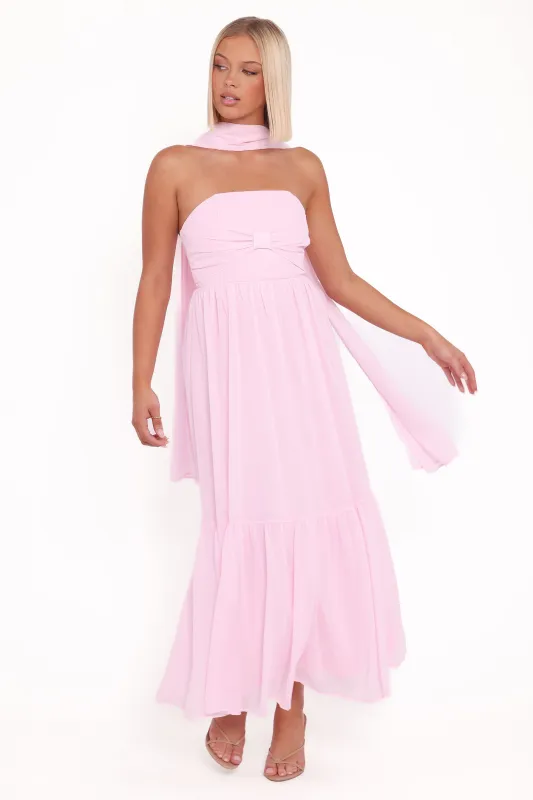 Celestria Maxi Dress - Pink sold by Petal & Pup