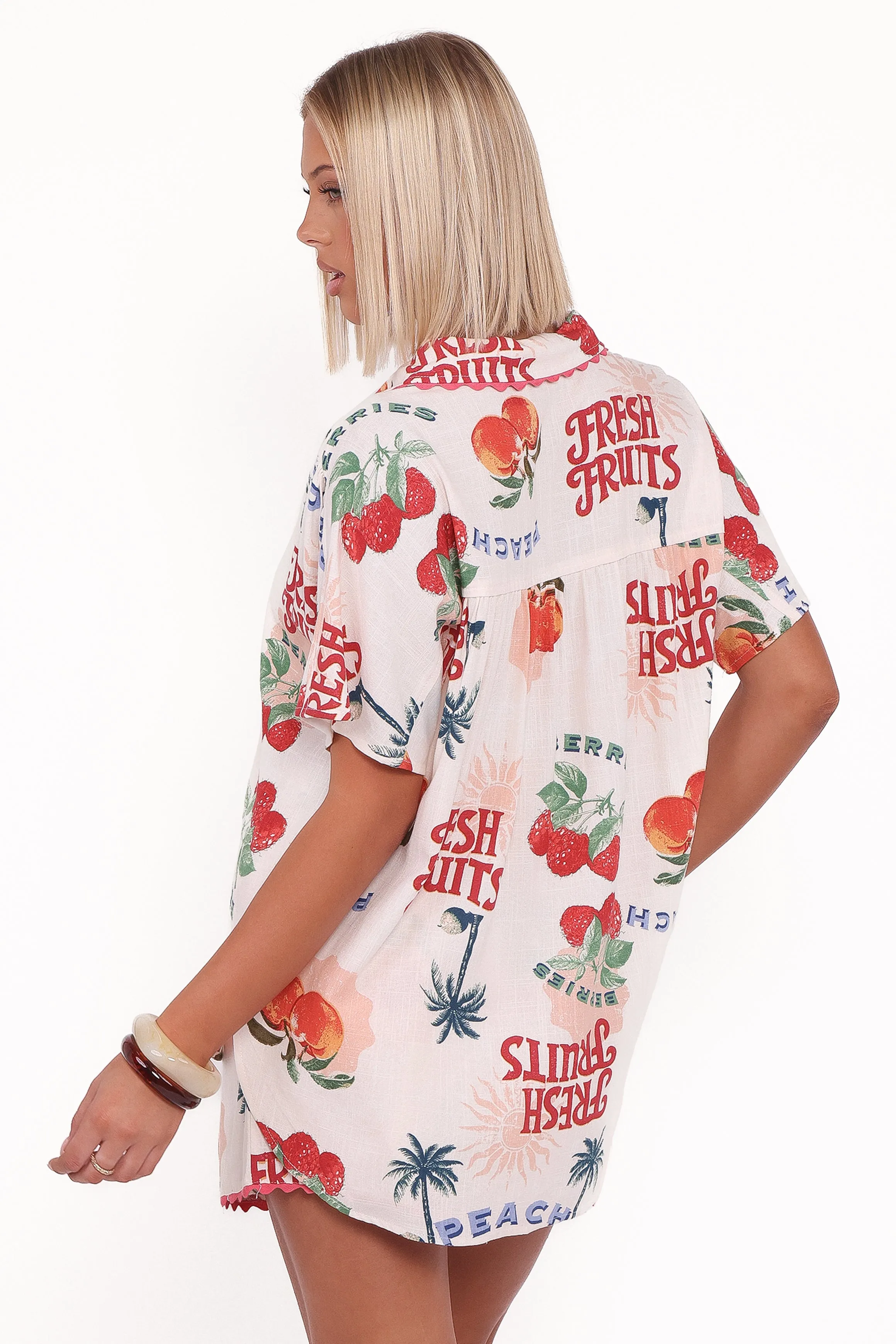 Lars Short Sleeve Shirt - Tutti Frutti sold by Petal & Pup product image thumbnail 5