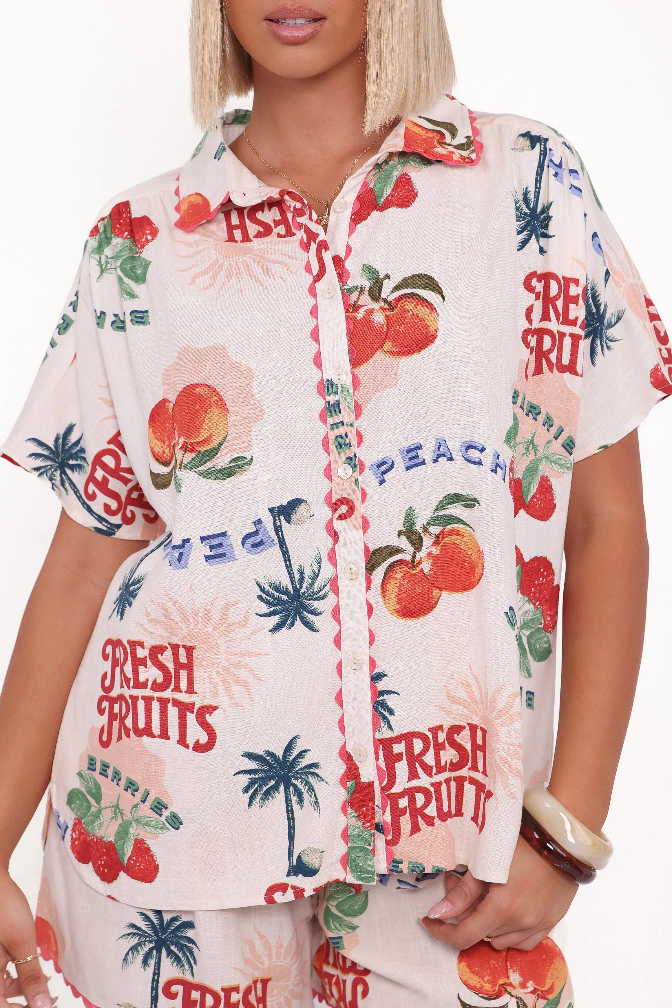 Lars Short Sleeve Shirt - Tutti Frutti sold by Petal & Pup product image thumbnail 3