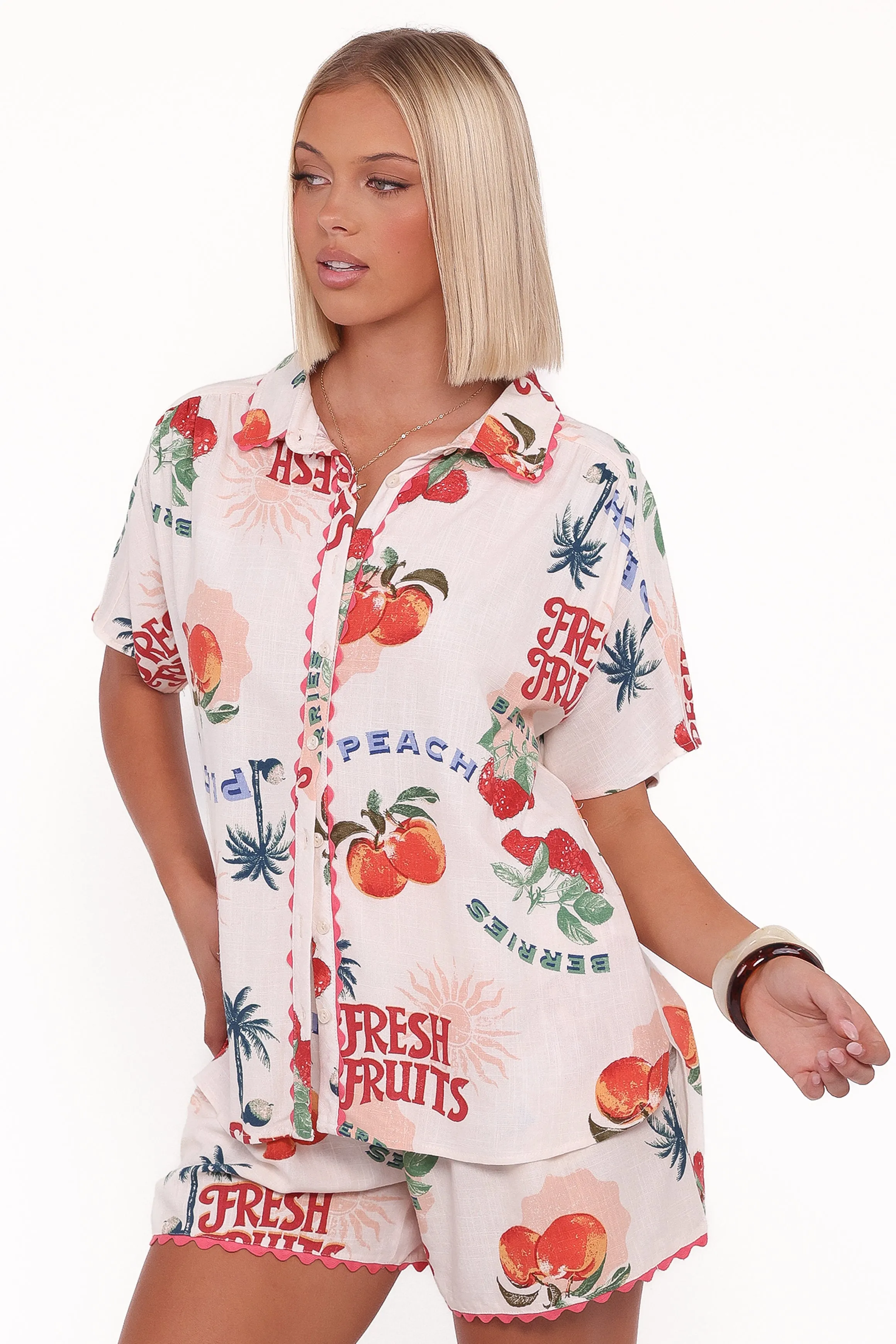 Lars Short Sleeve Shirt - Tutti Frutti sold by Petal & Pup product image thumbnail 4