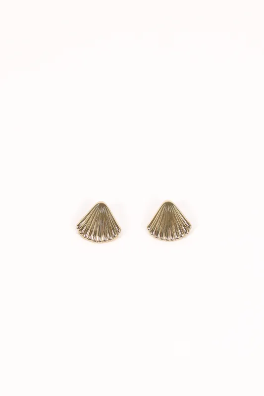 Monaco Earrings - Gold sold by Petal & Pup