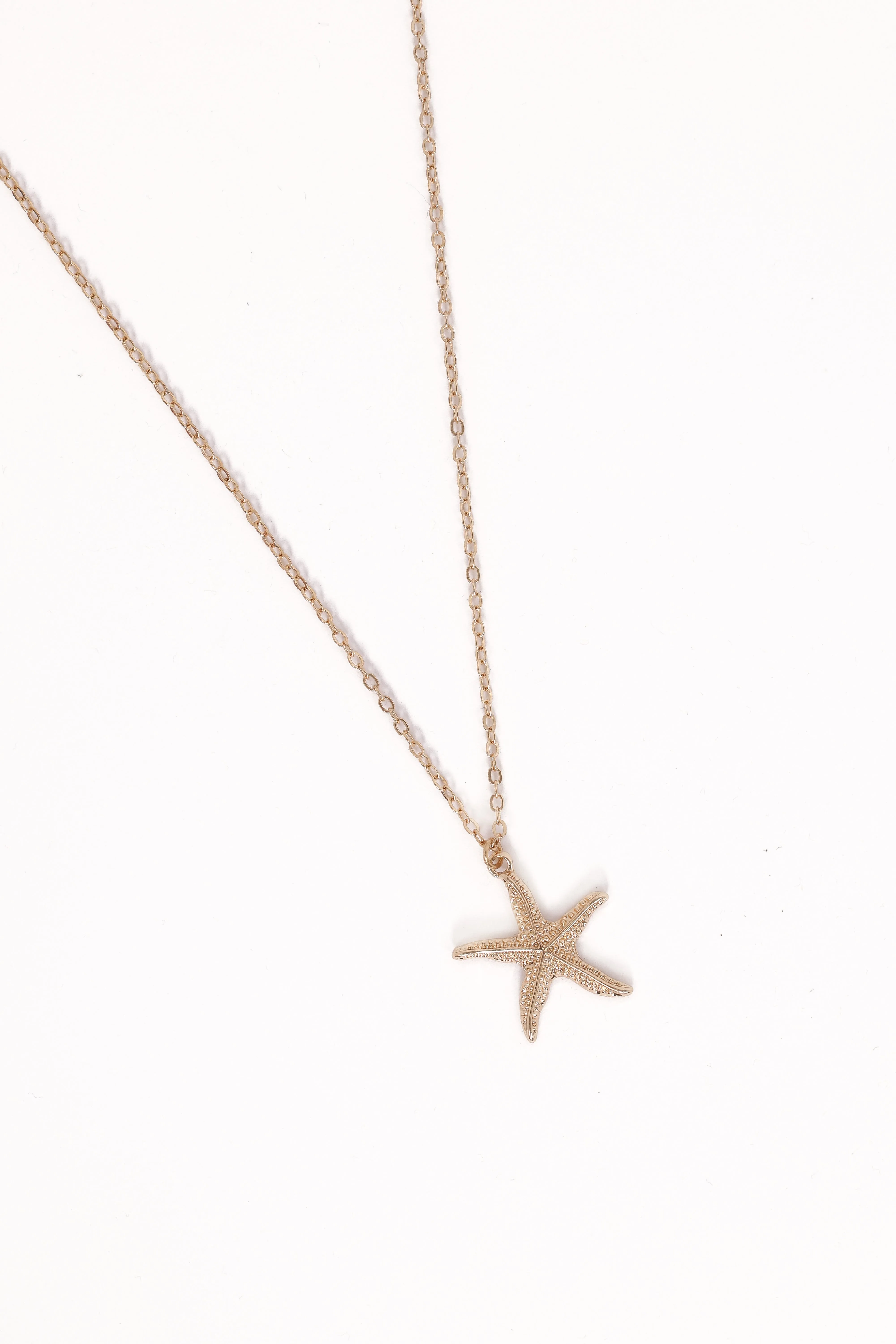 Starfish Necklace - Gold sold by Petal & Pup product image thumbnail 4