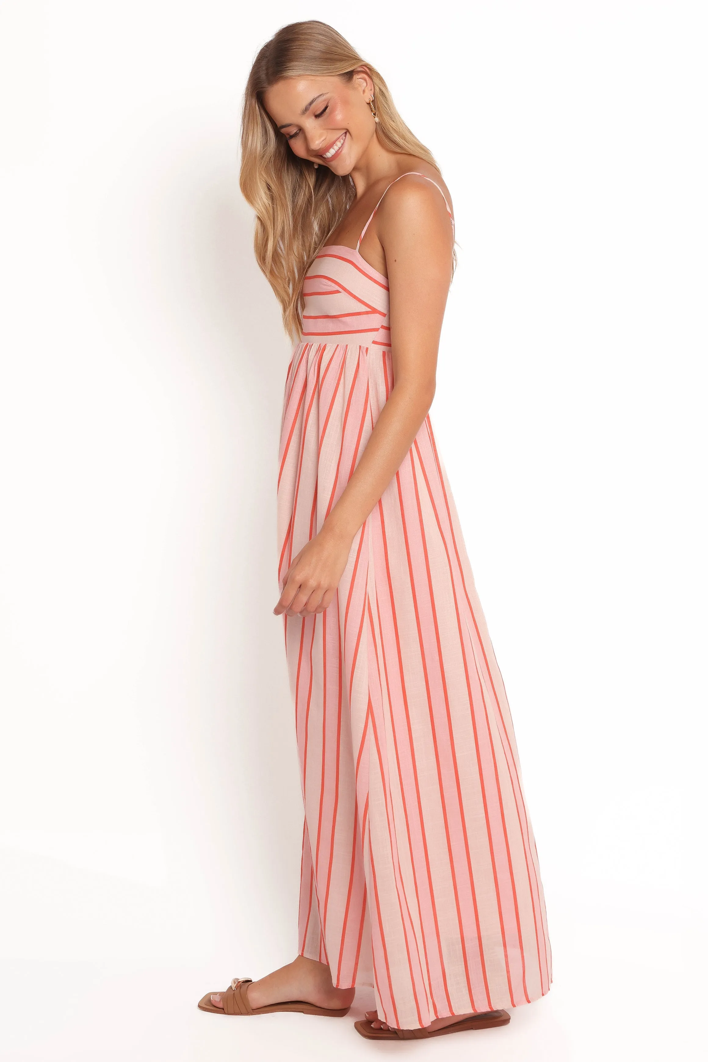 Odessa Maxi Dress - Pink Stripe sold by Petal & Pup product image thumbnail 4