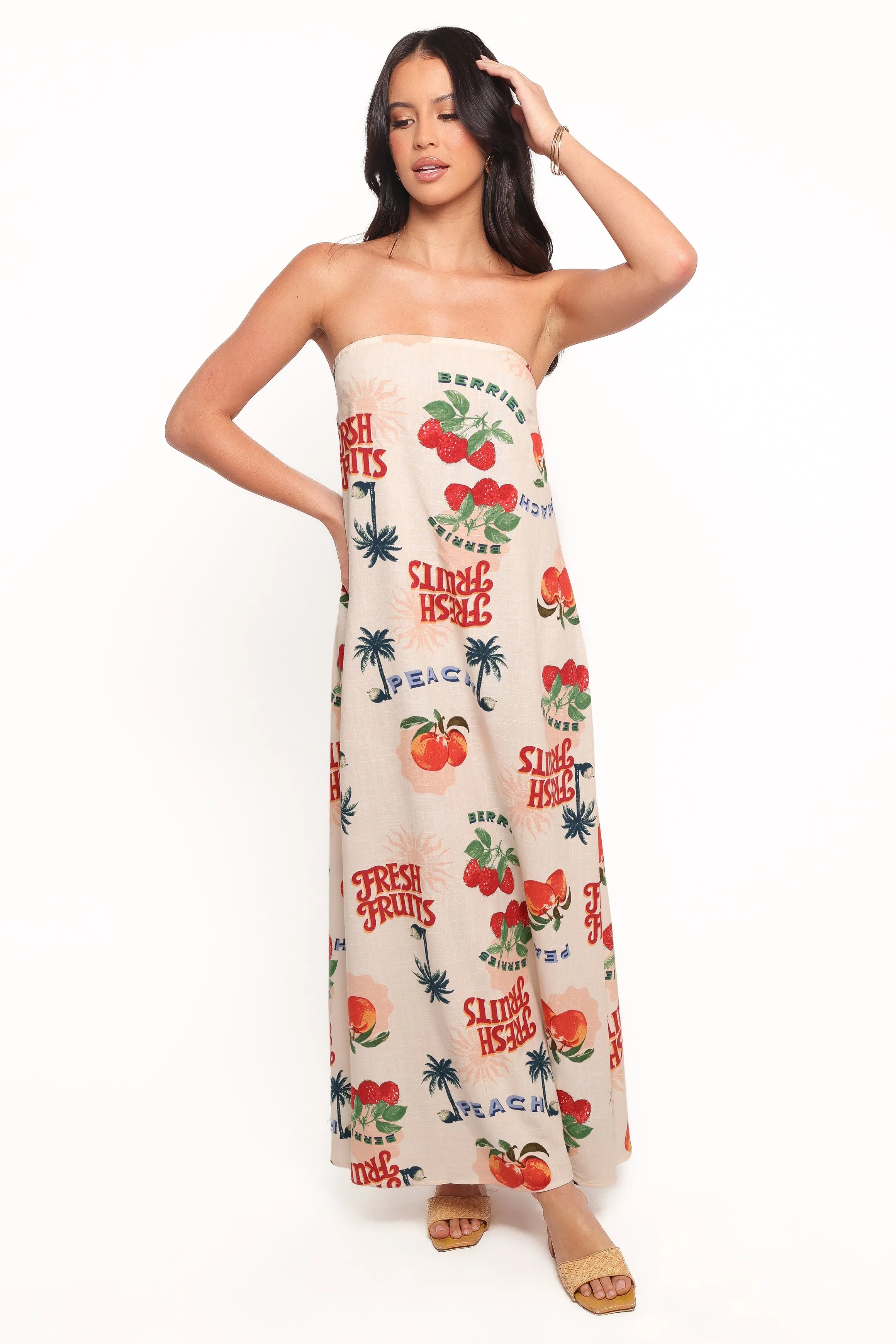 Valencia Maxi Dress - Tutti Fruiti sold by Petal & Pup product image thumbnail 3
