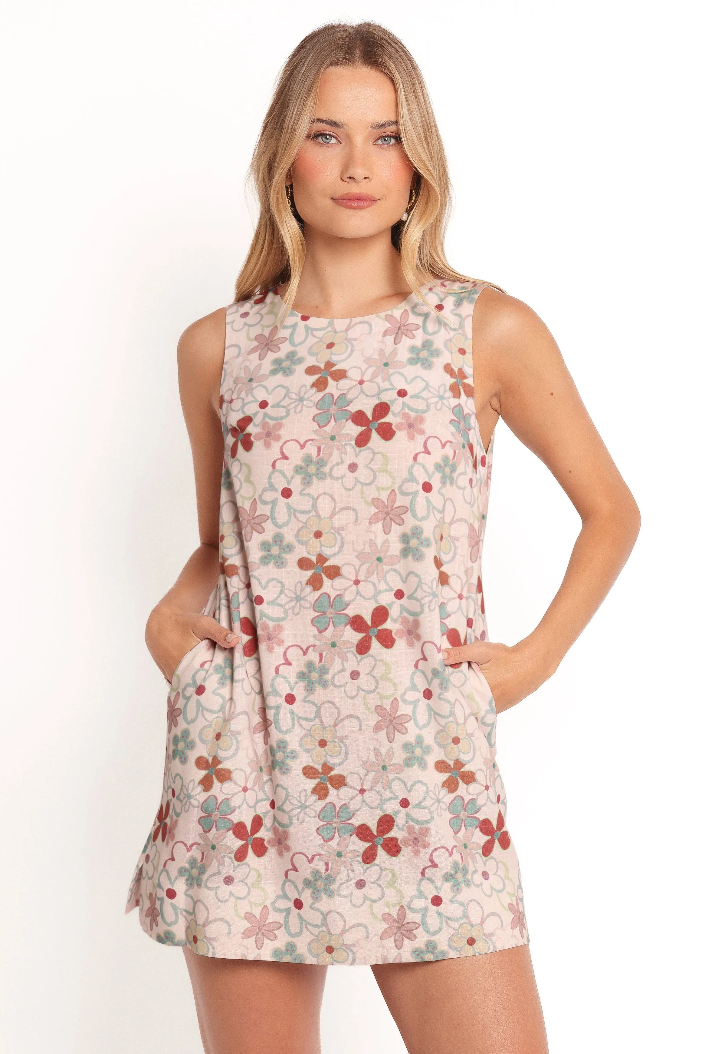 Zoe Mini Dress - Mirabelle Floral sold by Petal & Pup product image thumbnail 2