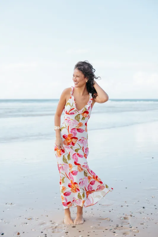 Beckie Maxi Dress - Everlyn Floral sold by Petal & Pup