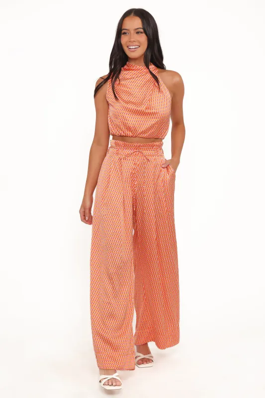 Althea Pant Set - Orange sold by Petal & Pup