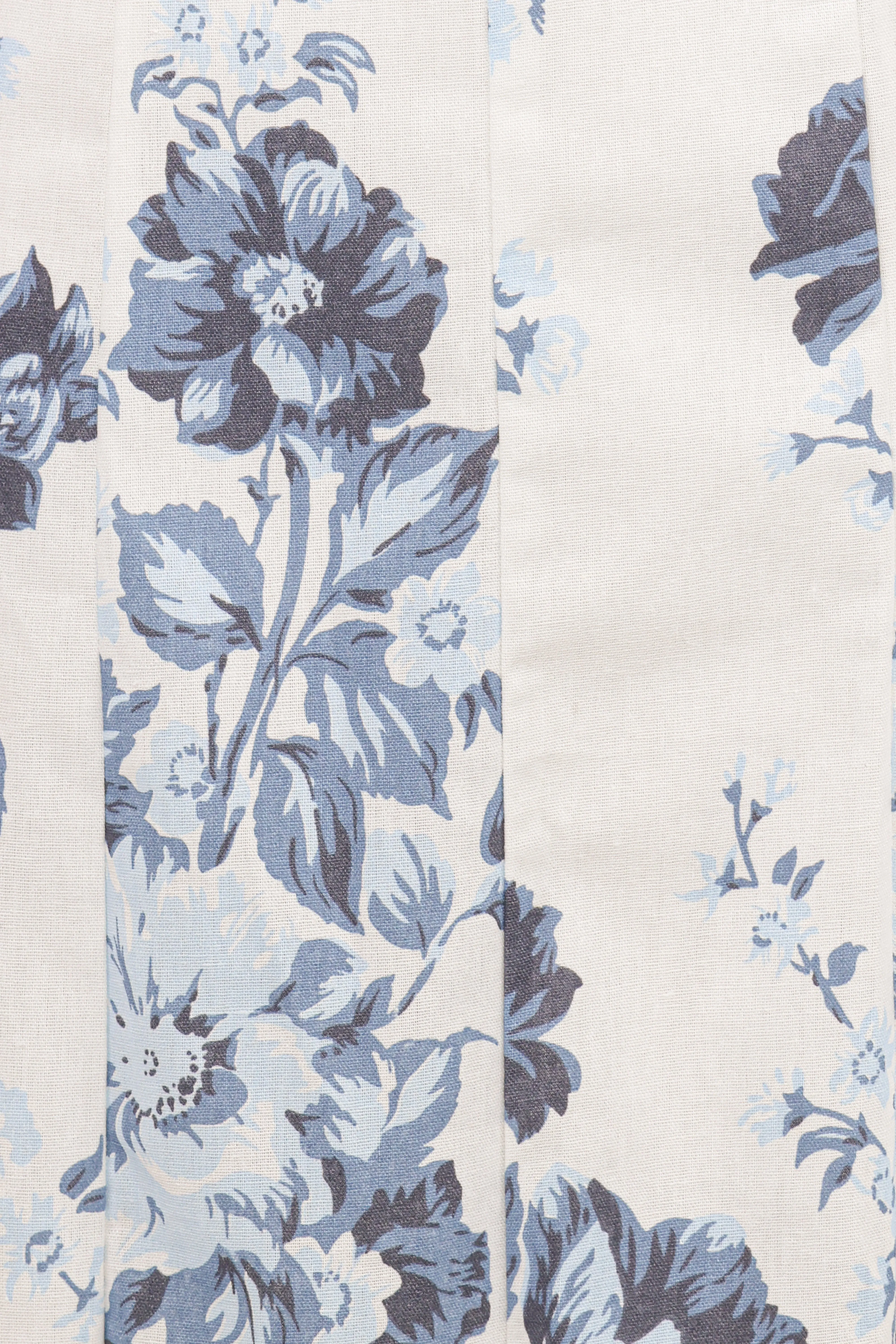 Tamira Strapless Midi Dress - Blue Floral sold by Petal & Pup product image thumbnail 5