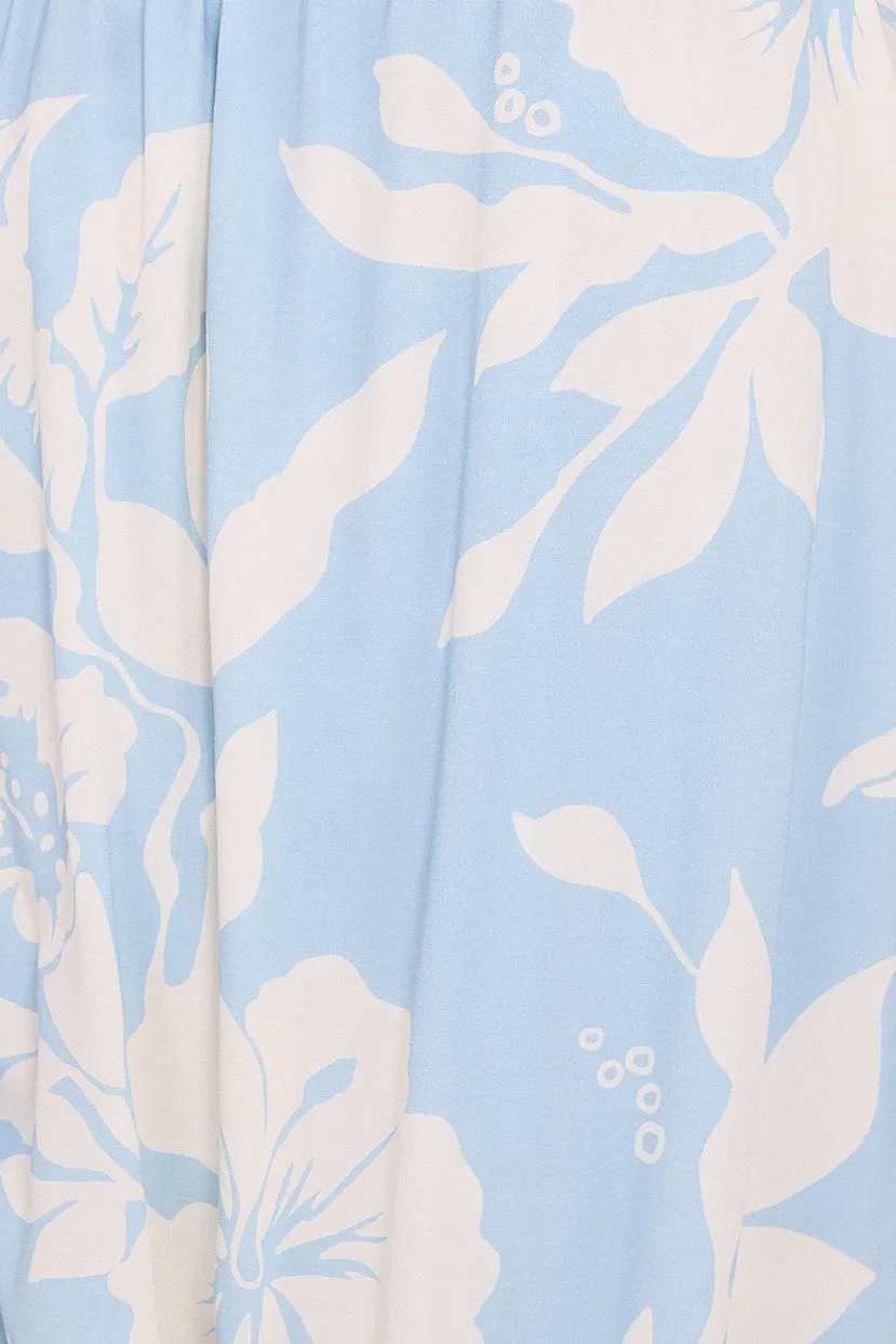 Margherita Maxi Dress - Blue Hibiscus sold by Petal & Pup product image thumbnail 4
