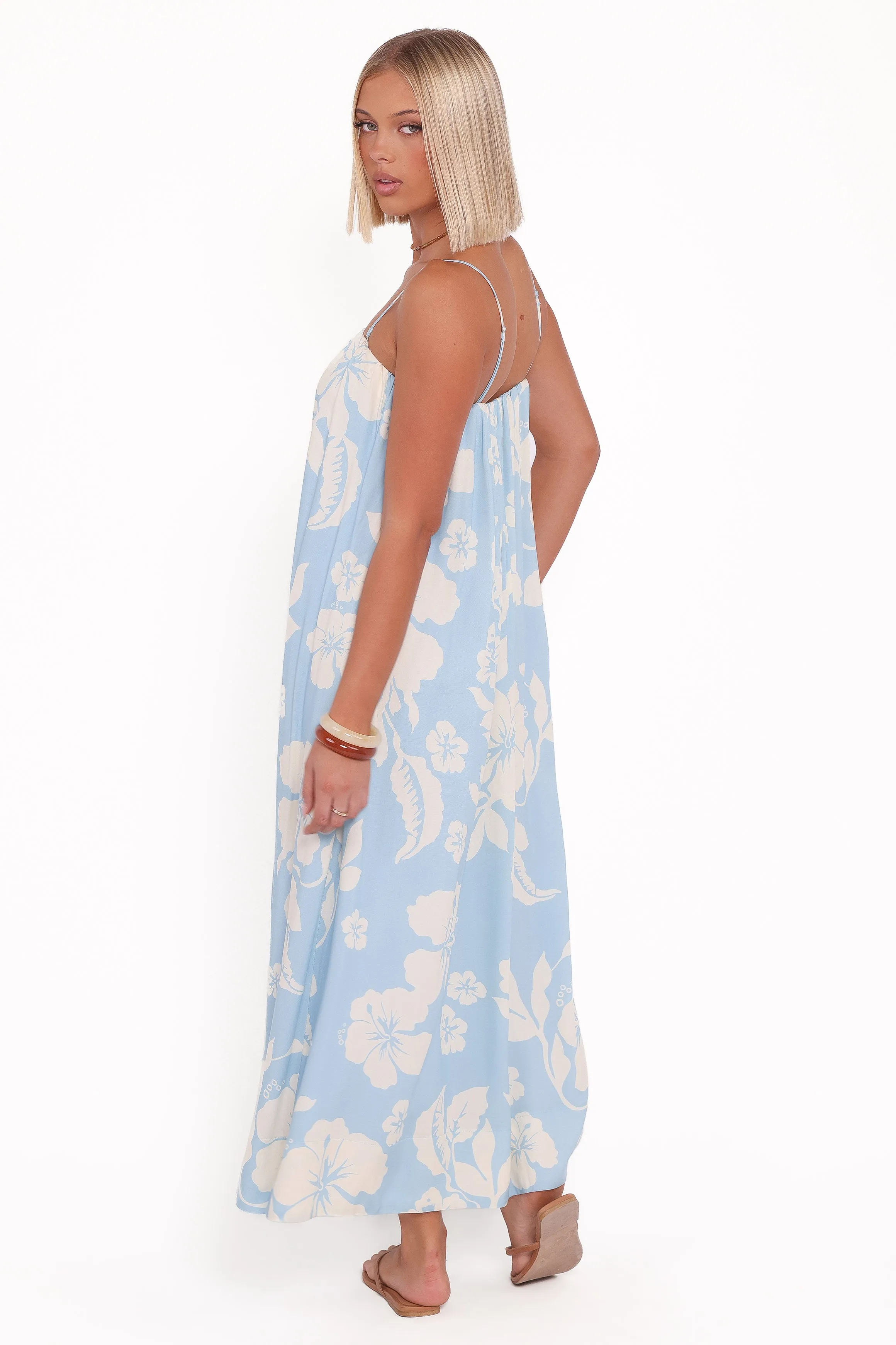 Margherita Maxi Dress - Blue Hibiscus sold by Petal & Pup product image thumbnail 3