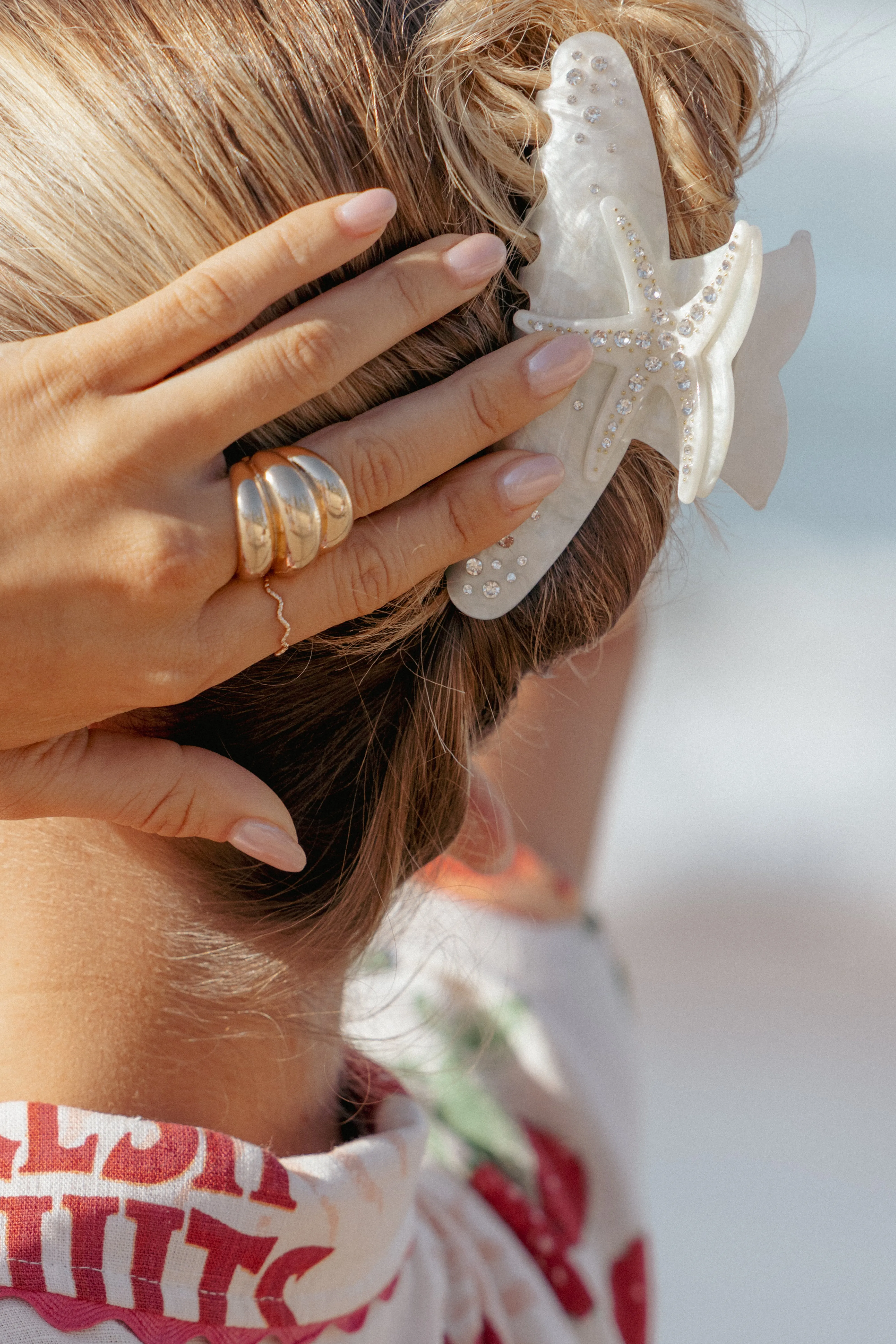 Myrtle Hair Clip - Pearl sold by Petal & Pup product image thumbnail 5