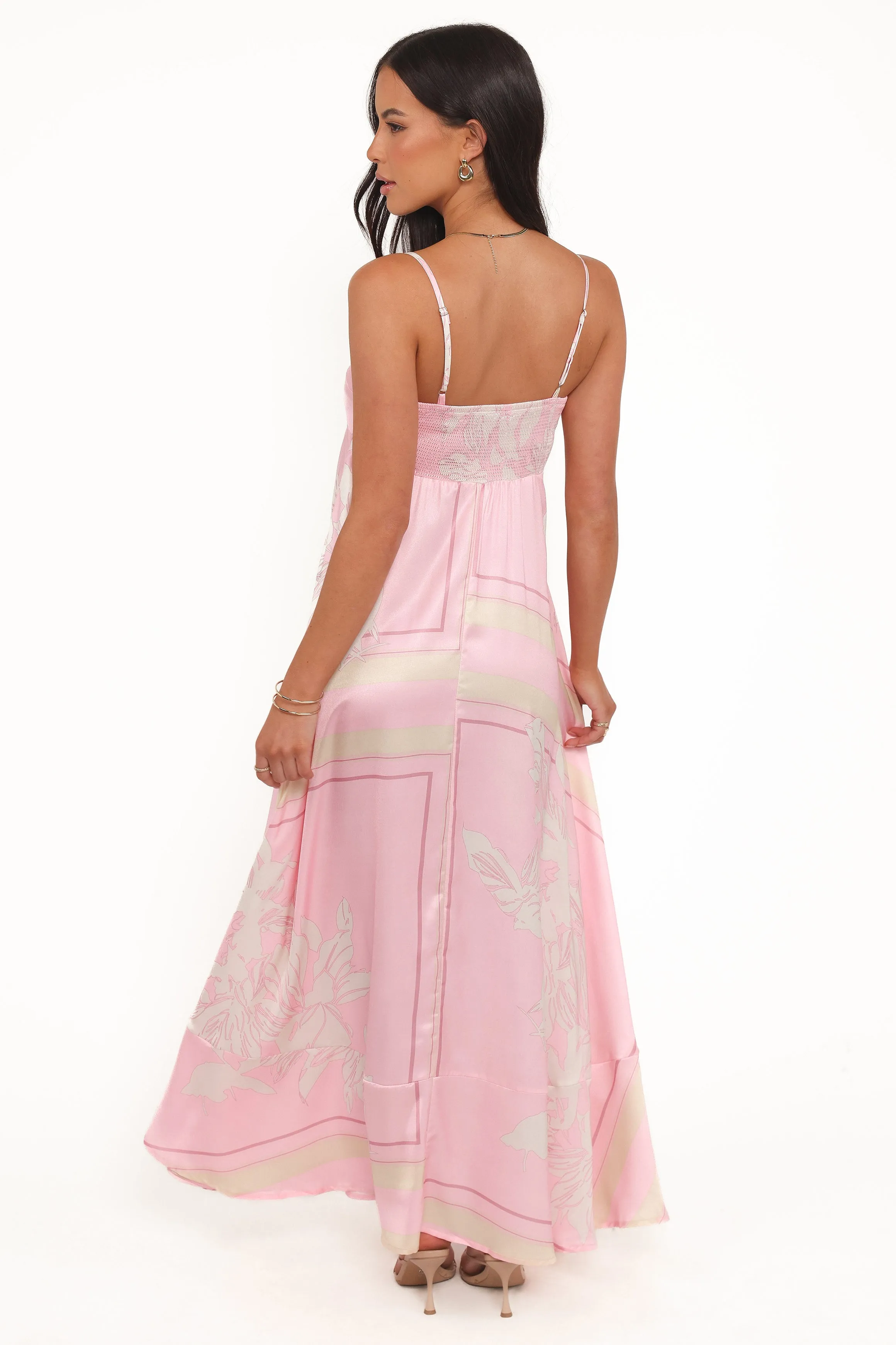 Elanor Maxi Dress - Pink Print sold by Petal & Pup product image thumbnail 5