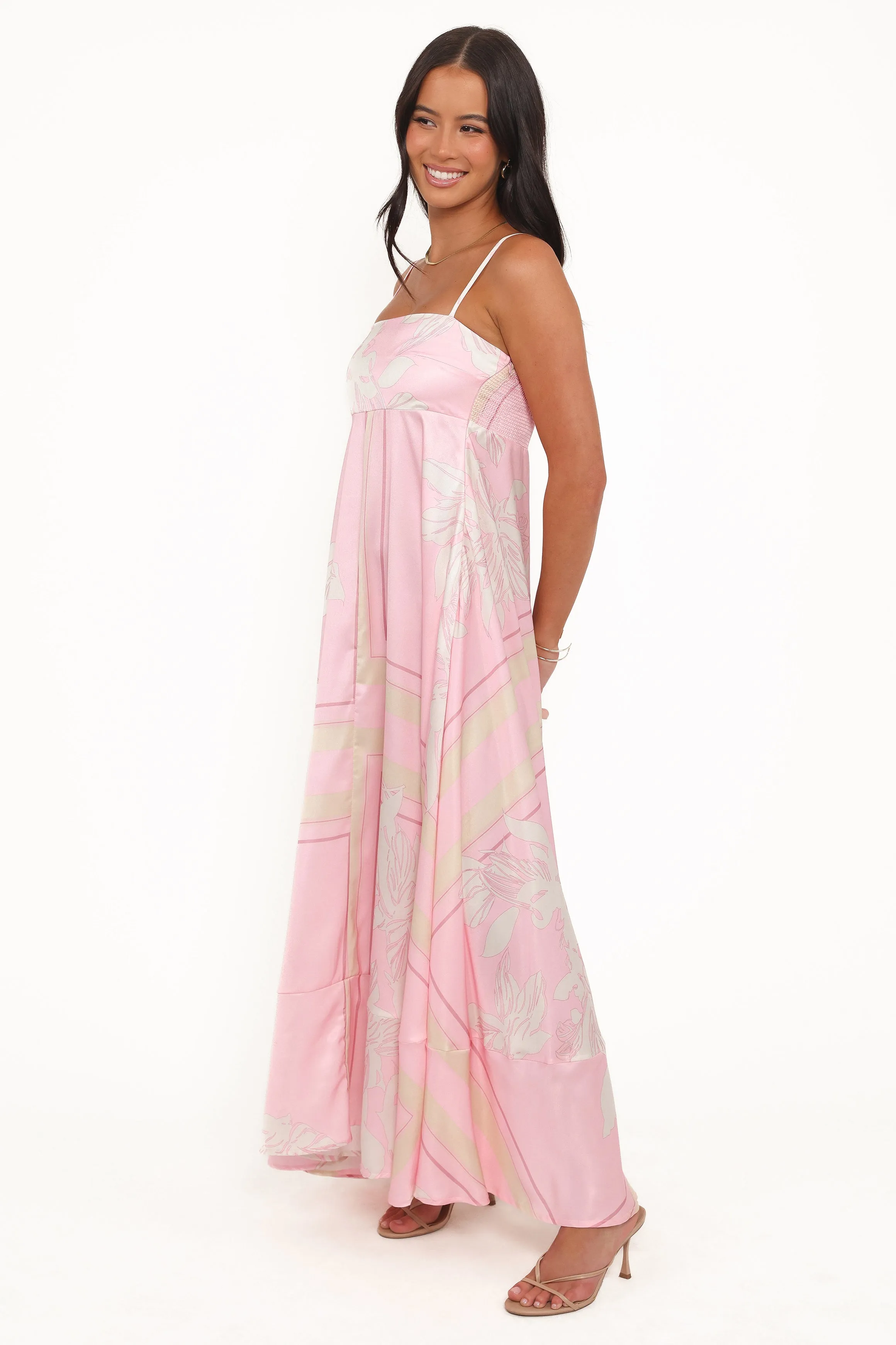 Elanor Maxi Dress - Pink Print sold by Petal & Pup product image thumbnail 4