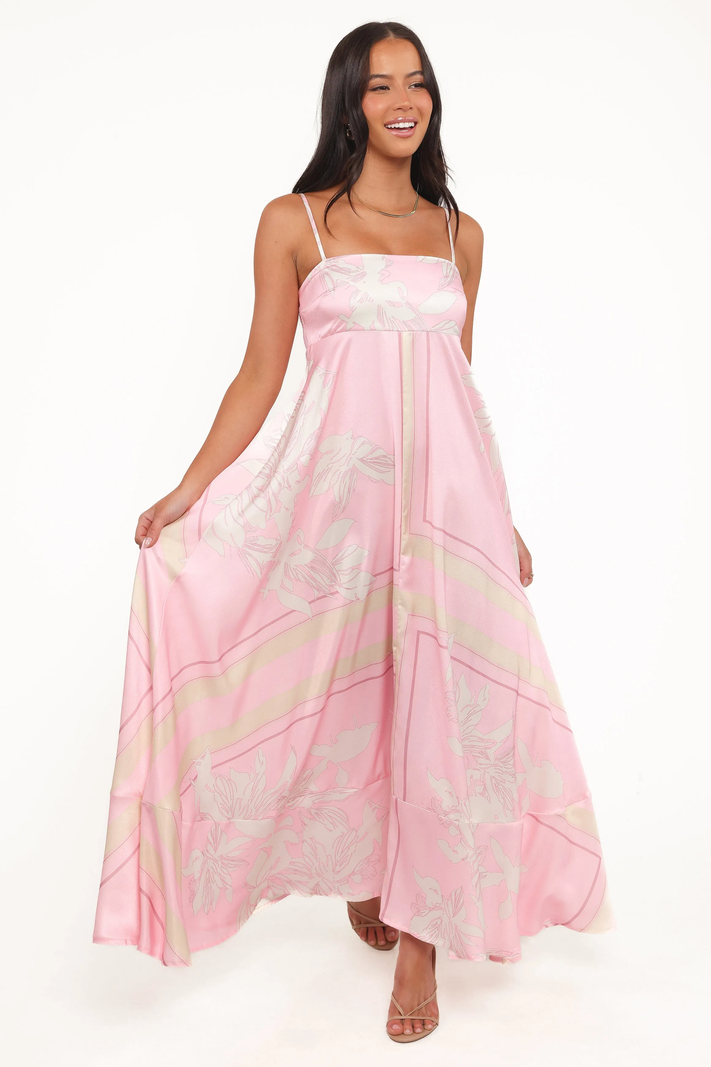 Elanor Maxi Dress - Pink Print sold by Petal & Pup product image thumbnail 2