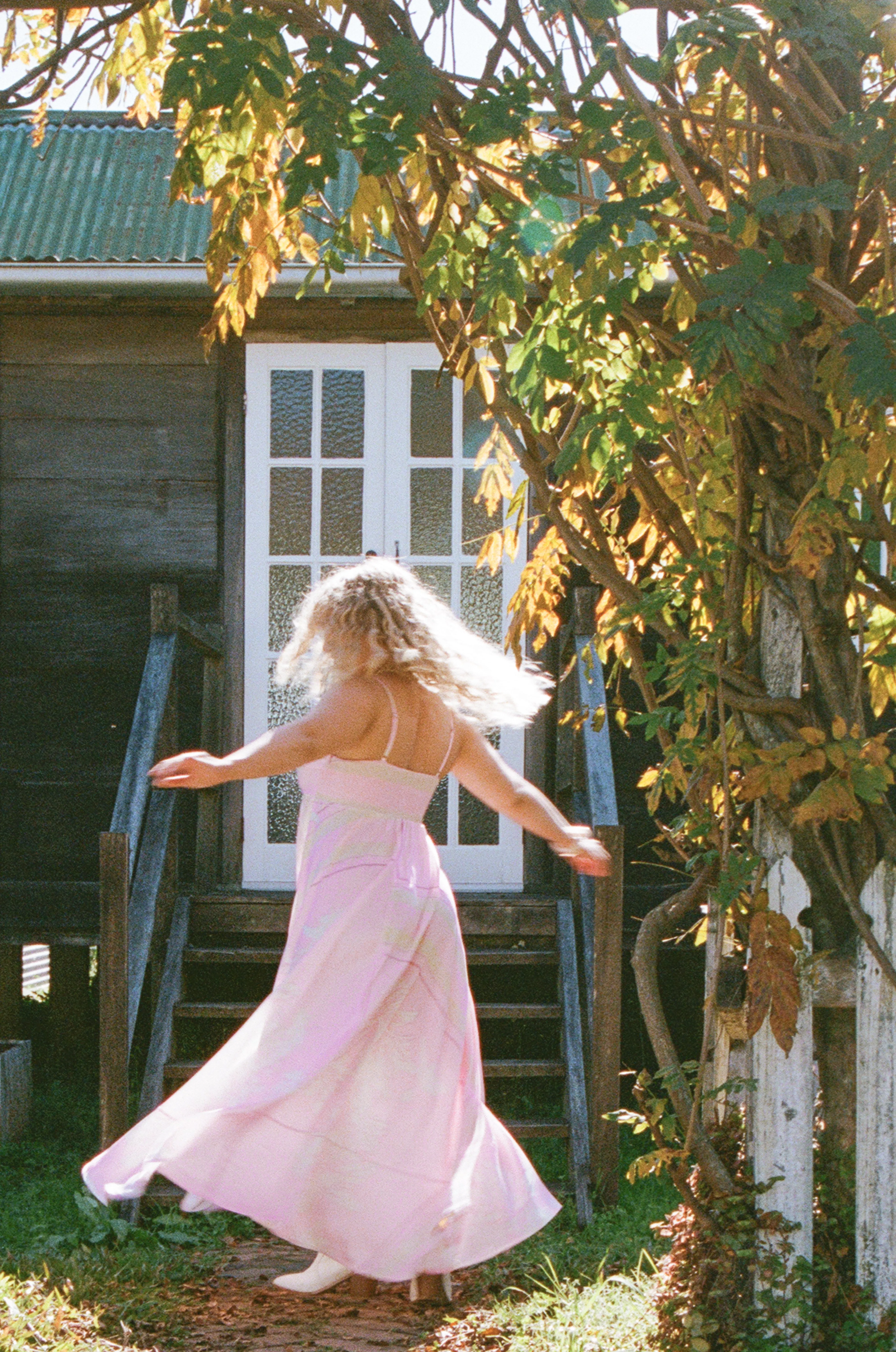 Elanor Maxi Dress - Pink Print sold by Petal & Pup