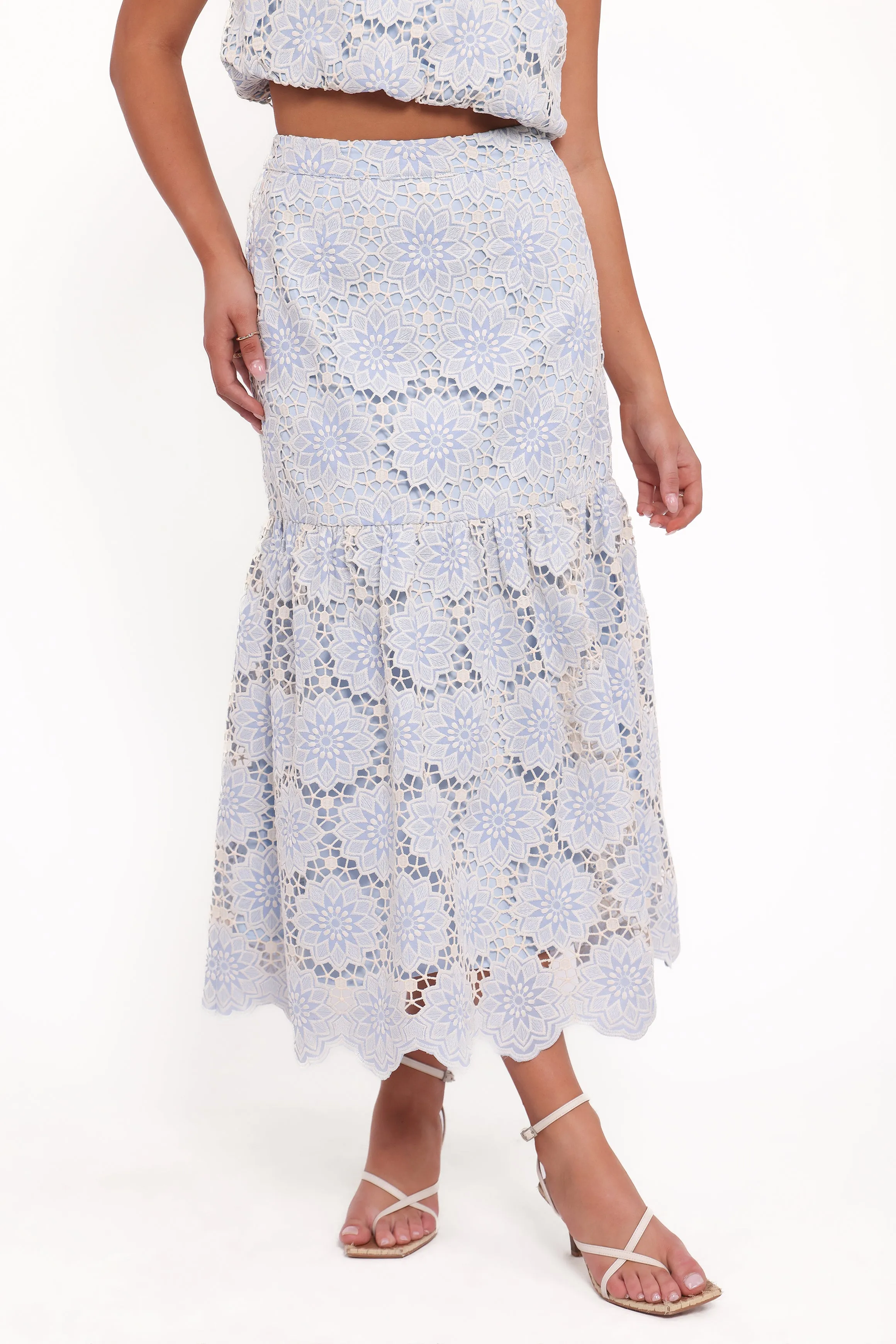 Jennie Skirt Set - Blue sold by Petal & Pup product image thumbnail 3