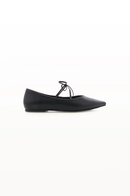 Haruna Flats - Black sold by Petal & Pup