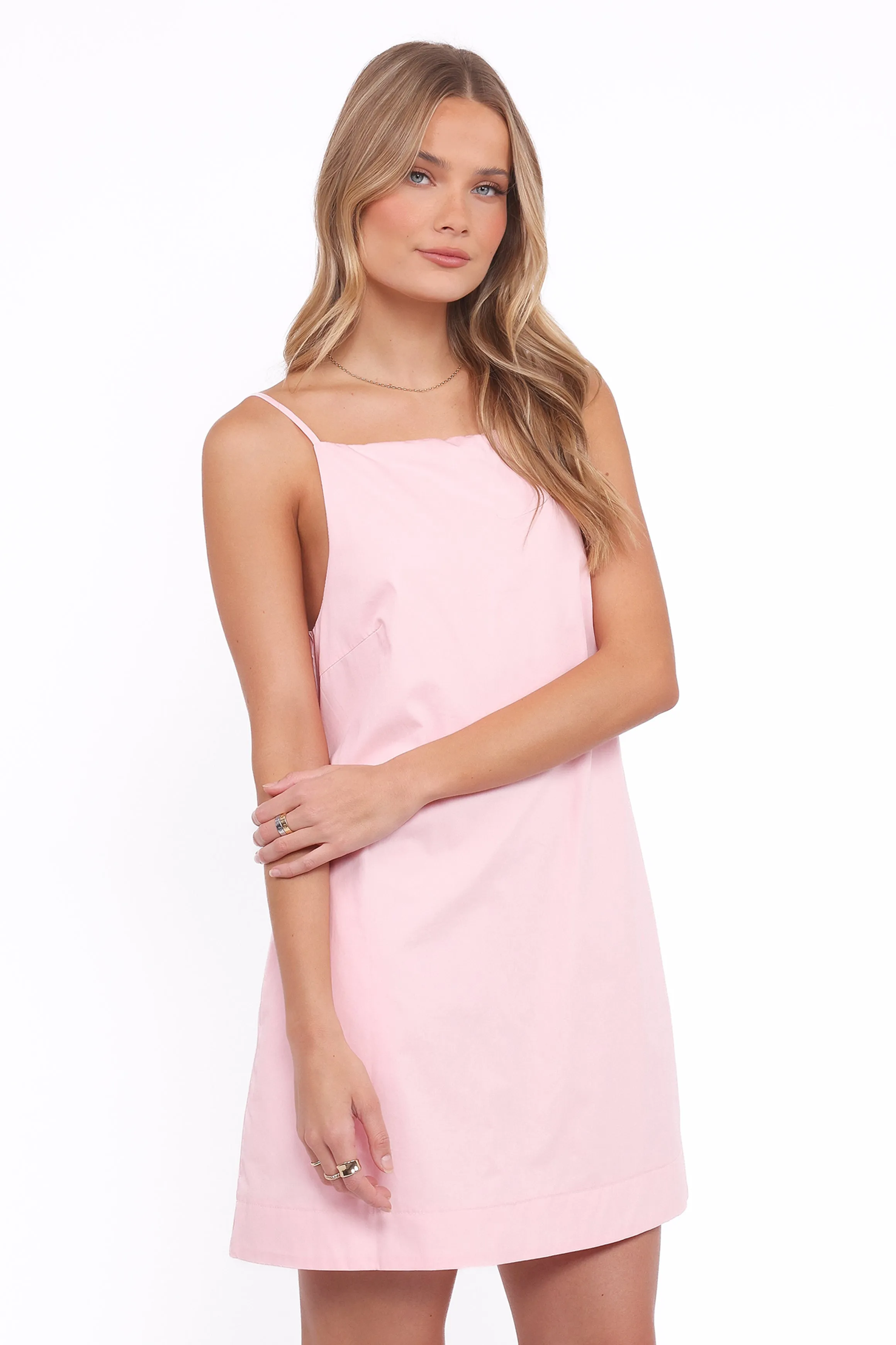 Nadija Mini Dress - Pink sold by Petal & Pup product image thumbnail 3