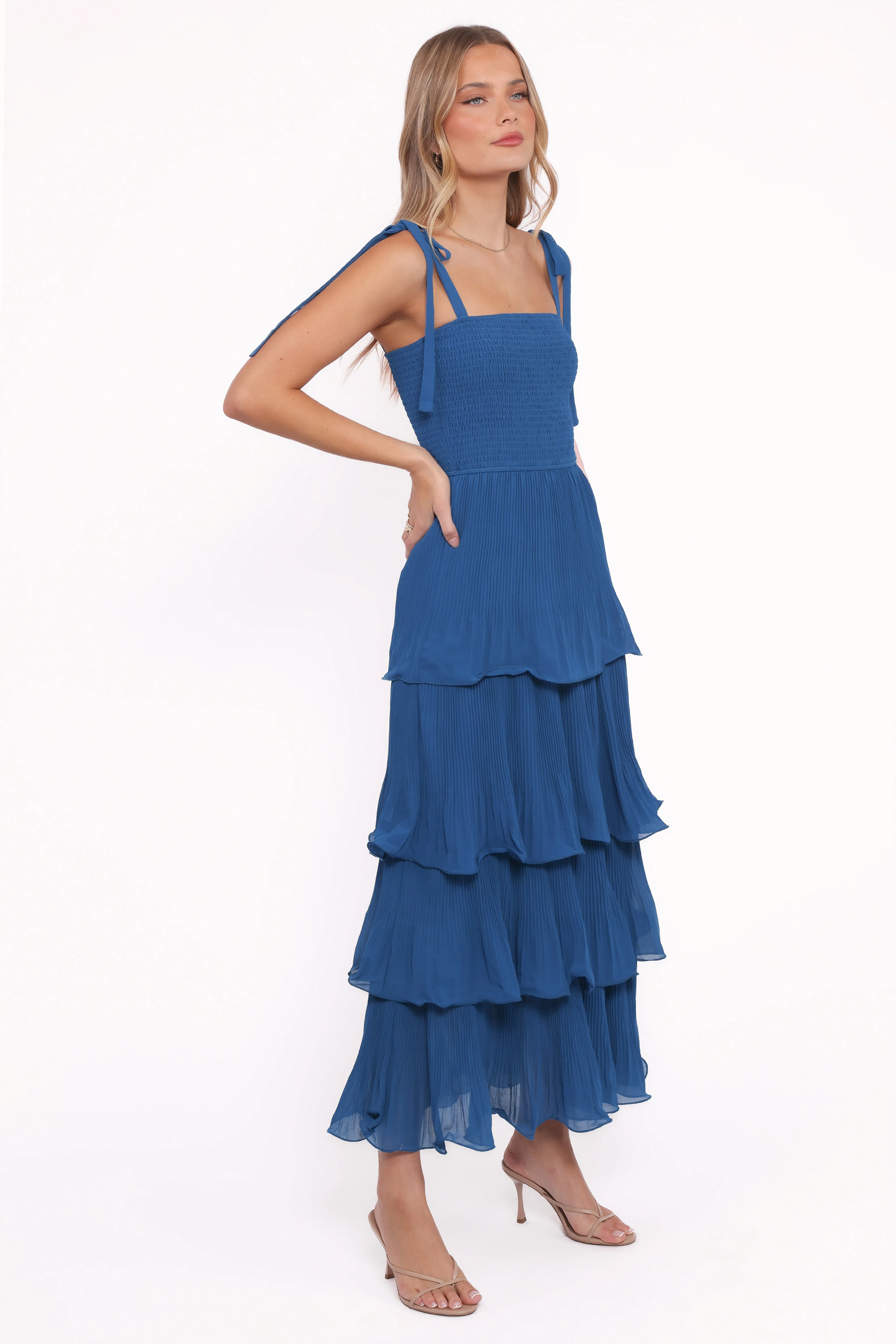 Alira Maxi Dress - Navy sold by Petal & Pup product image thumbnail 3