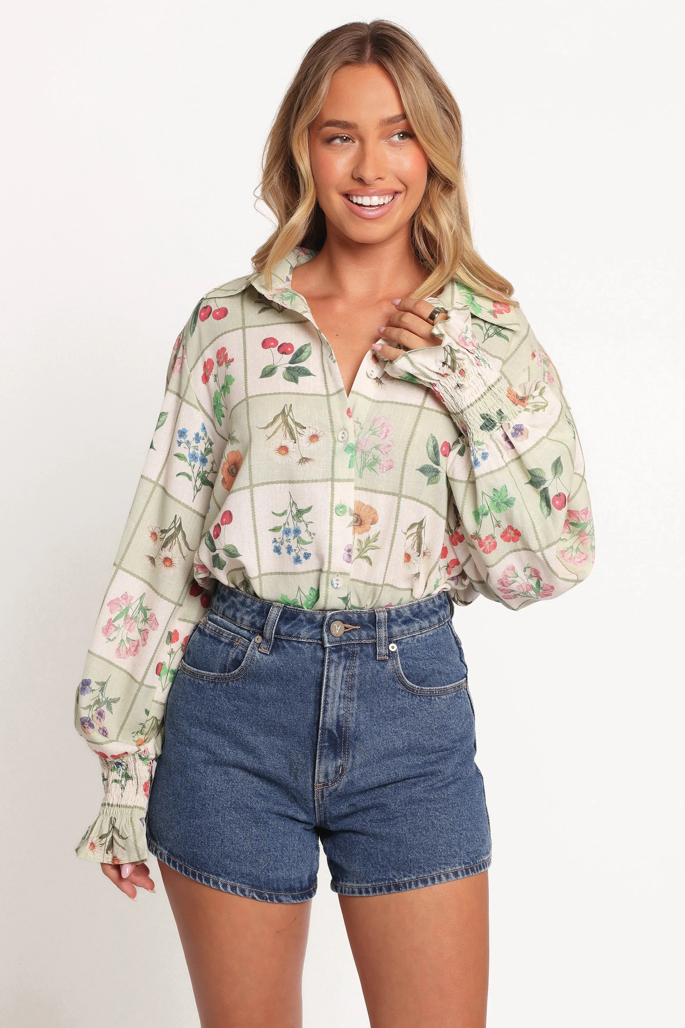 Tomi Long Sleeve Shirt - Flower Market sold by Petal & Pup product image thumbnail 2
