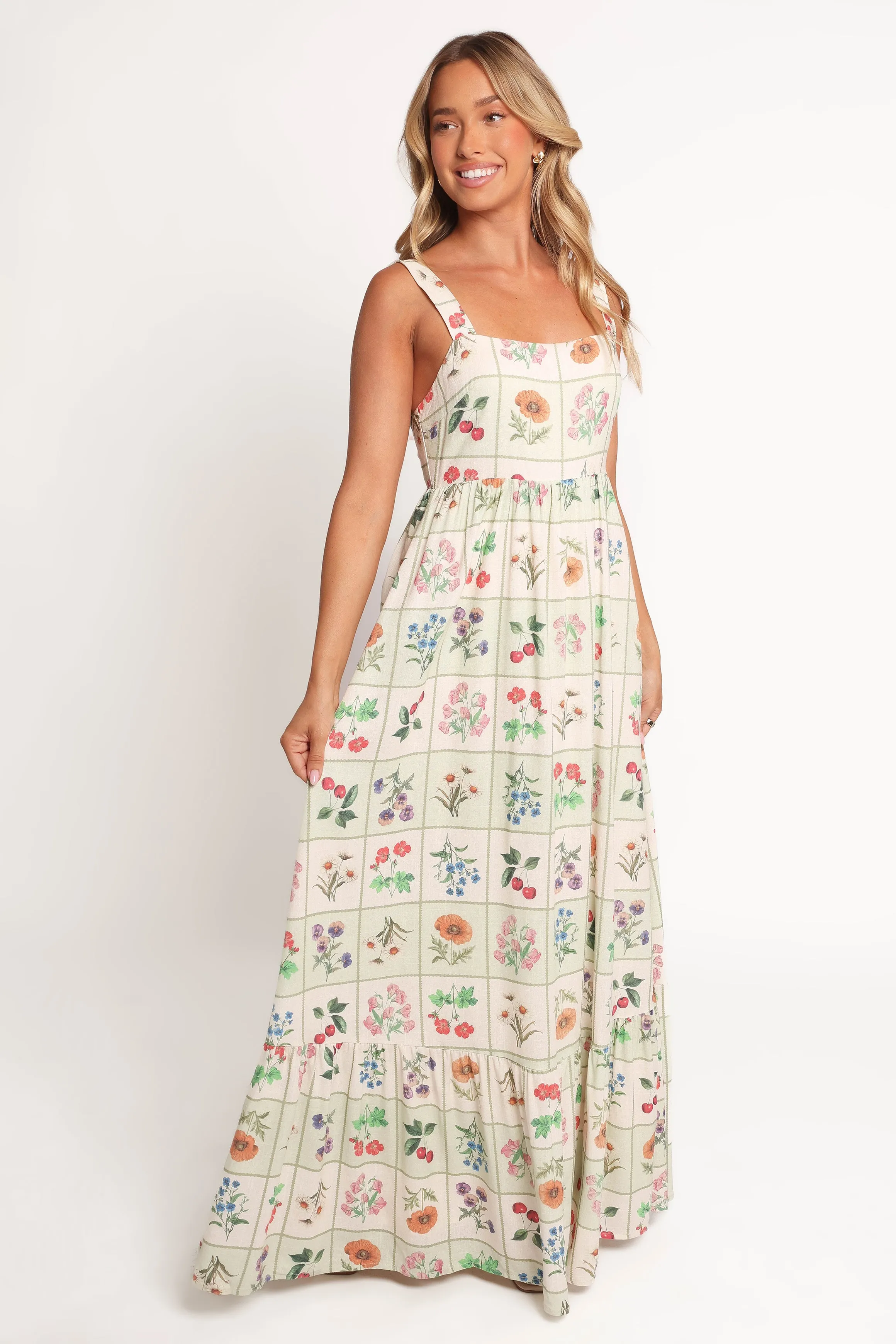 Reid Maxi Dress - Flower Market sold by Petal & Pup product image thumbnail 2