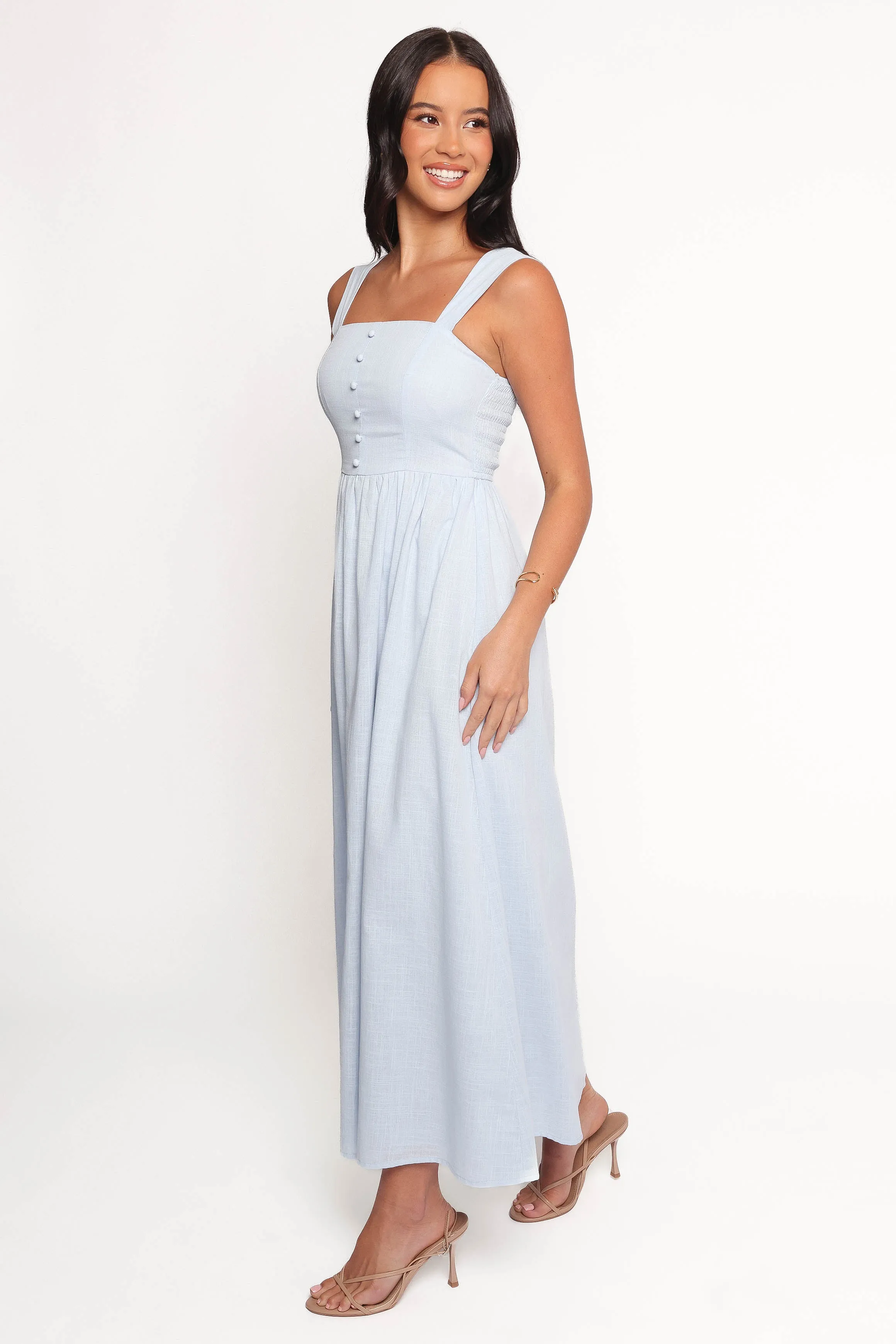 Caty Maxi Dress - Pale Blue sold by Petal & Pup product image thumbnail 4