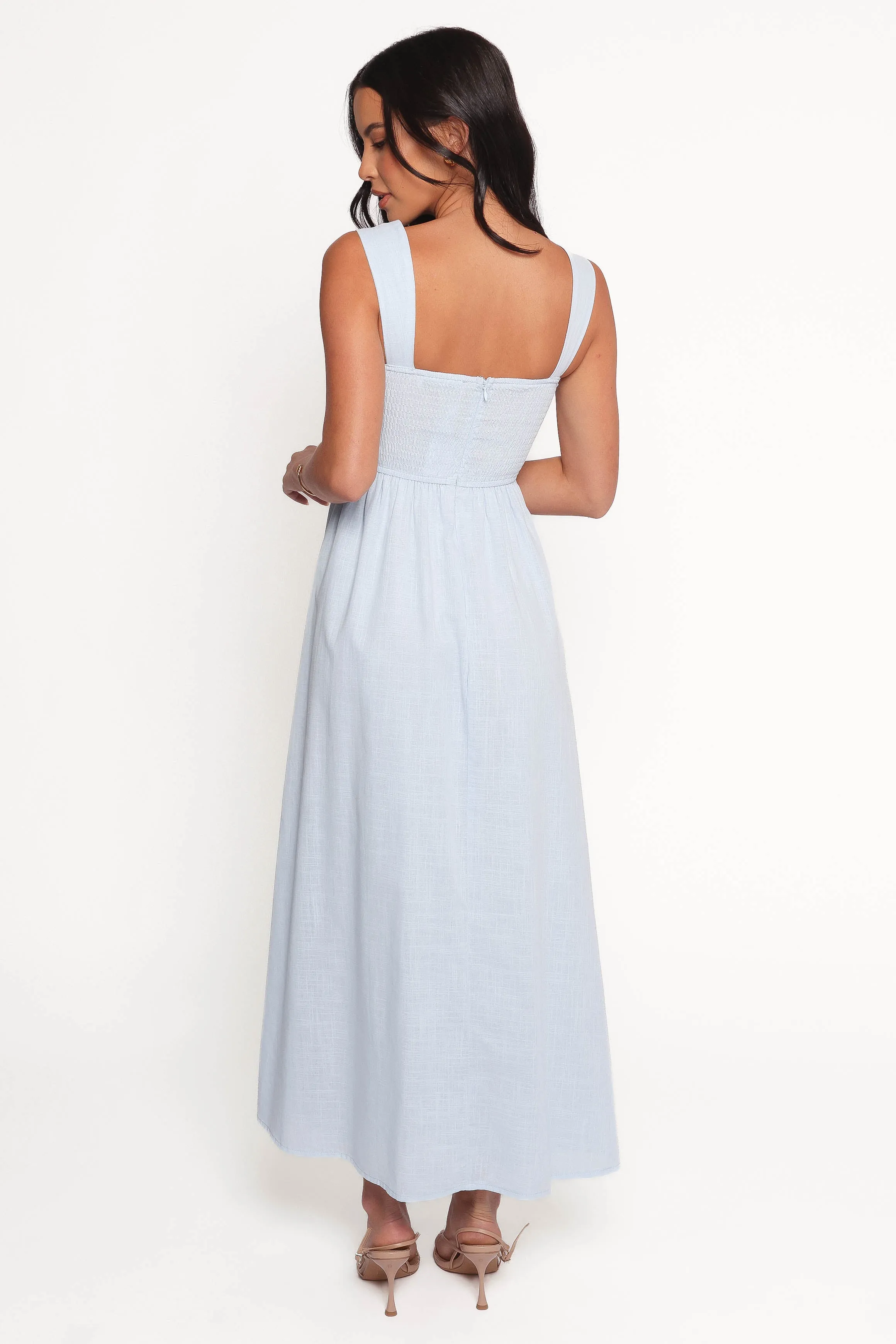 Caty Maxi Dress - Pale Blue sold by Petal & Pup product image thumbnail 5