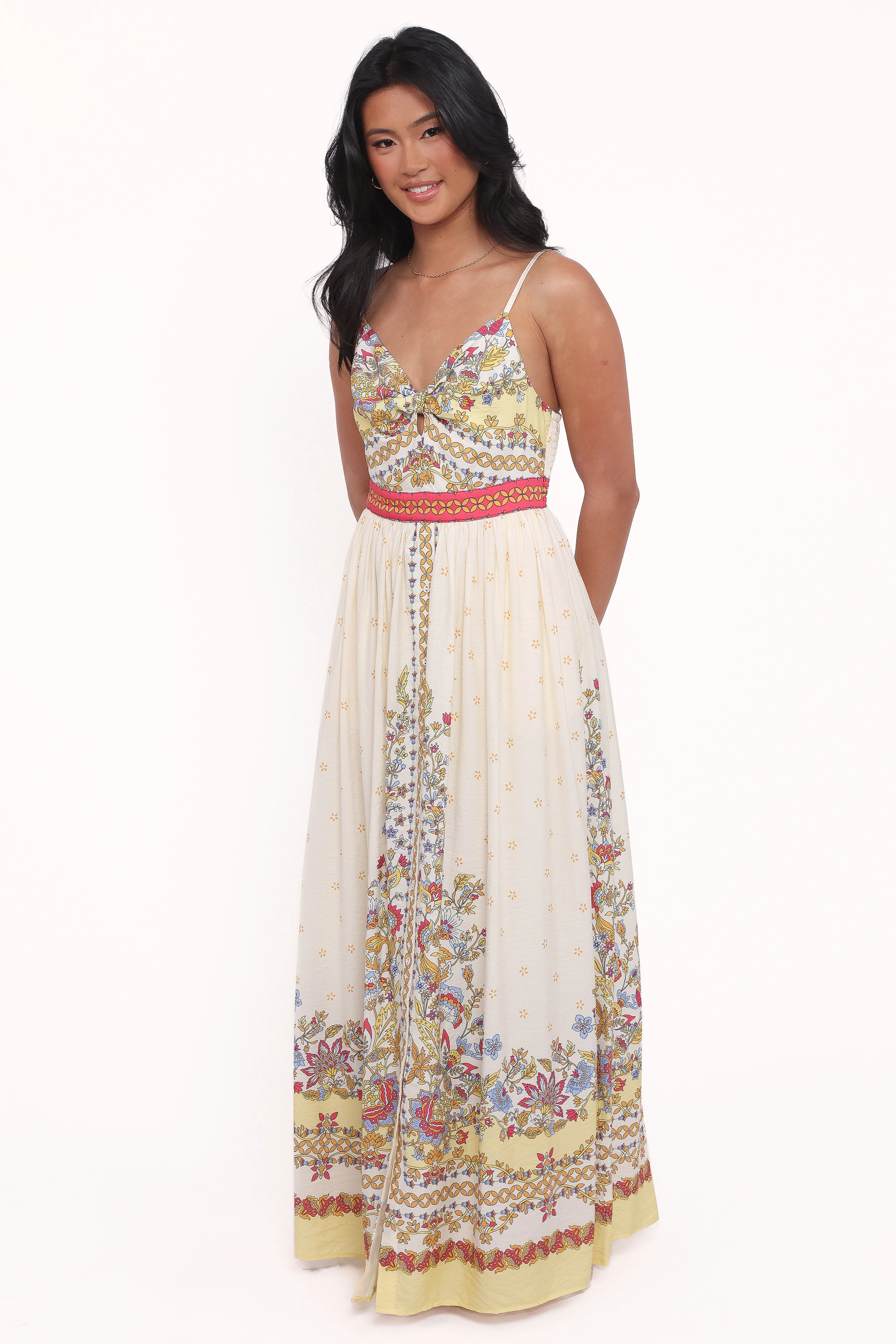 Caelia Maxi Dress - Yellow Multi sold by Petal & Pup product image thumbnail 4