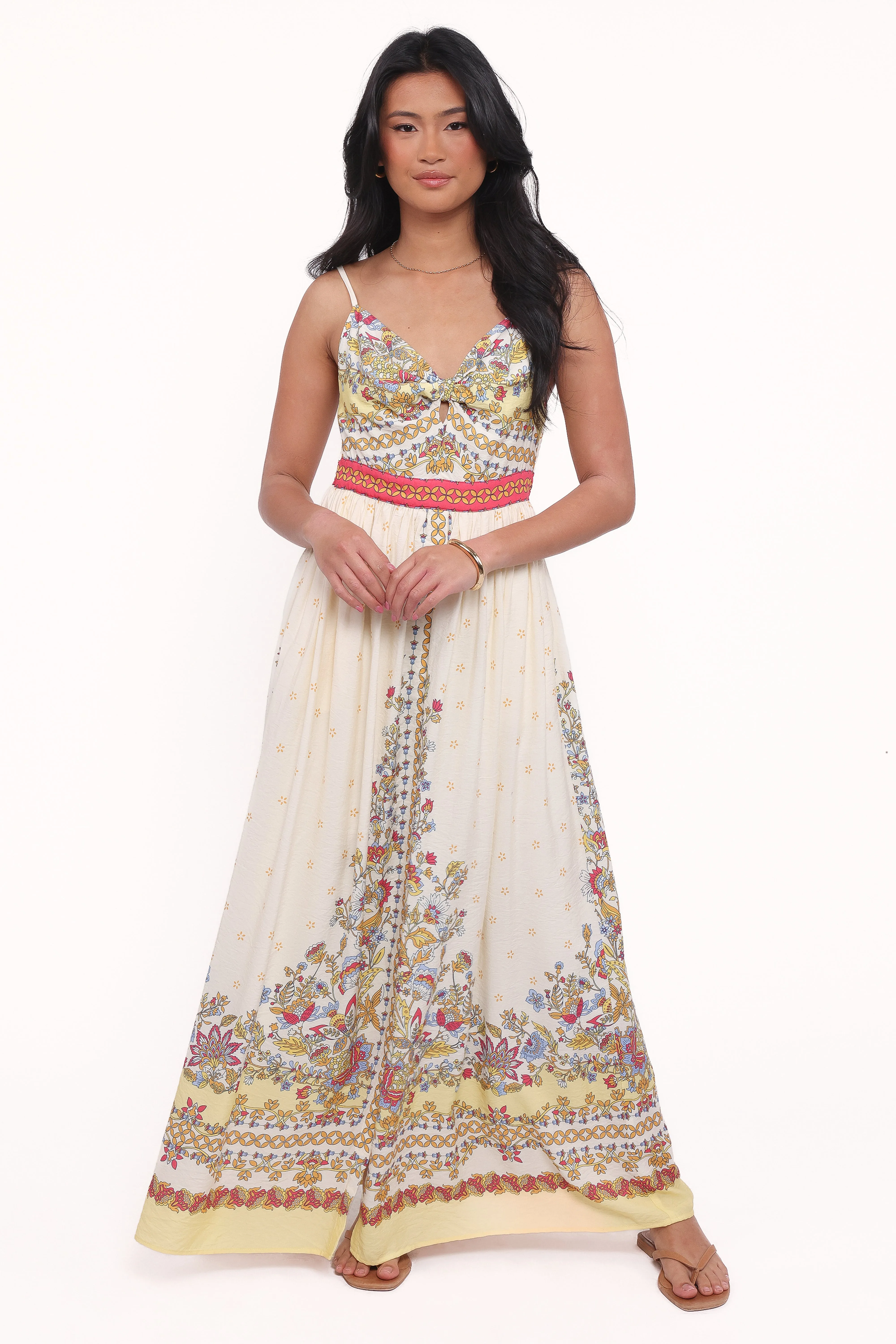 Caelia Maxi Dress - Yellow Multi sold by Petal & Pup product image thumbnail 2