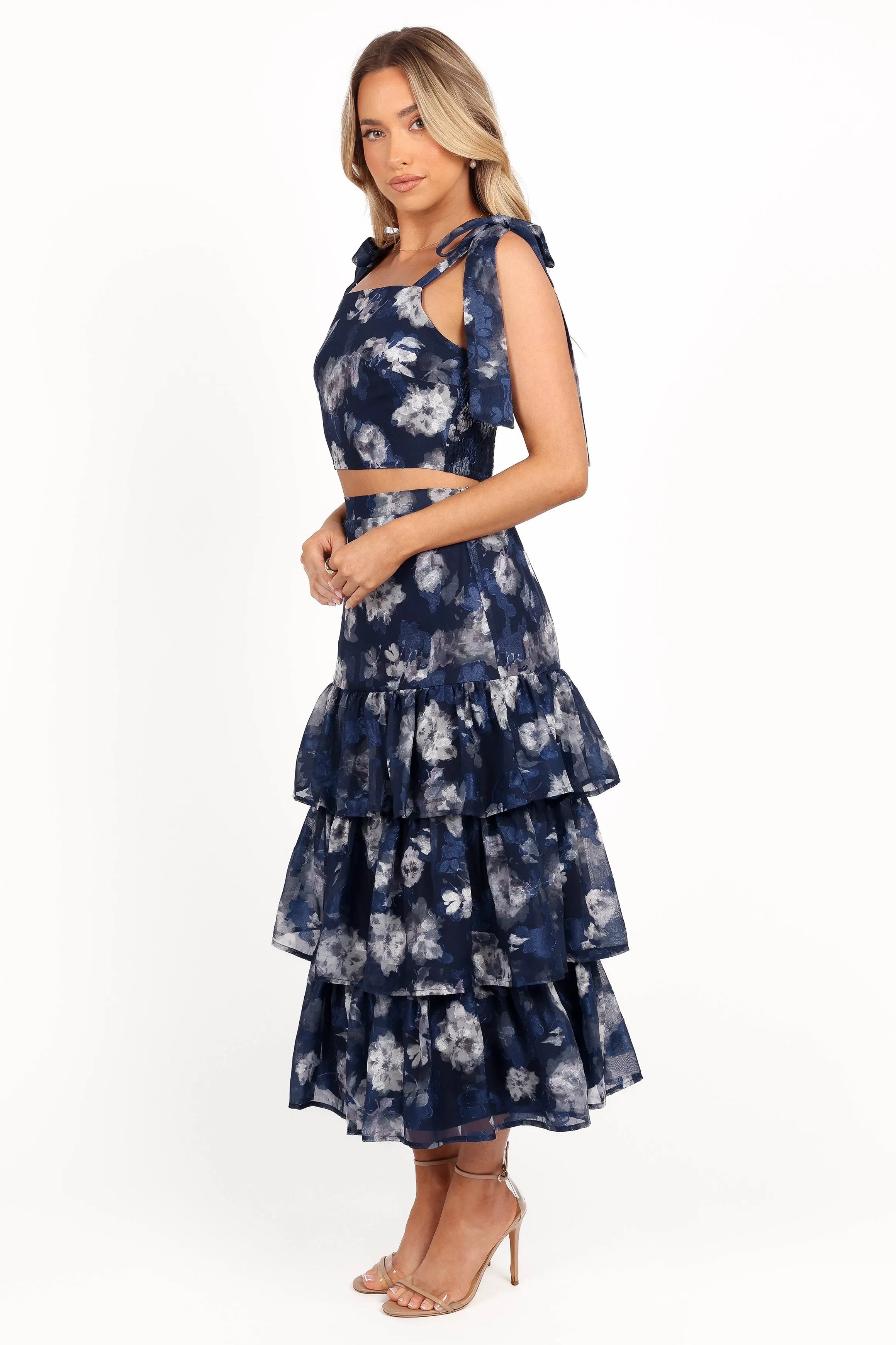 Olivia Two Piece Set - Navy Floral sold by Petal & Pup product image thumbnail 5