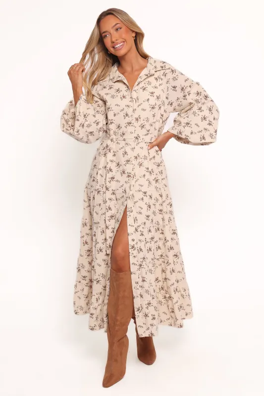 Lincoln Long Sleeve Maxi Dress - Floral sold by Petal & Pup
