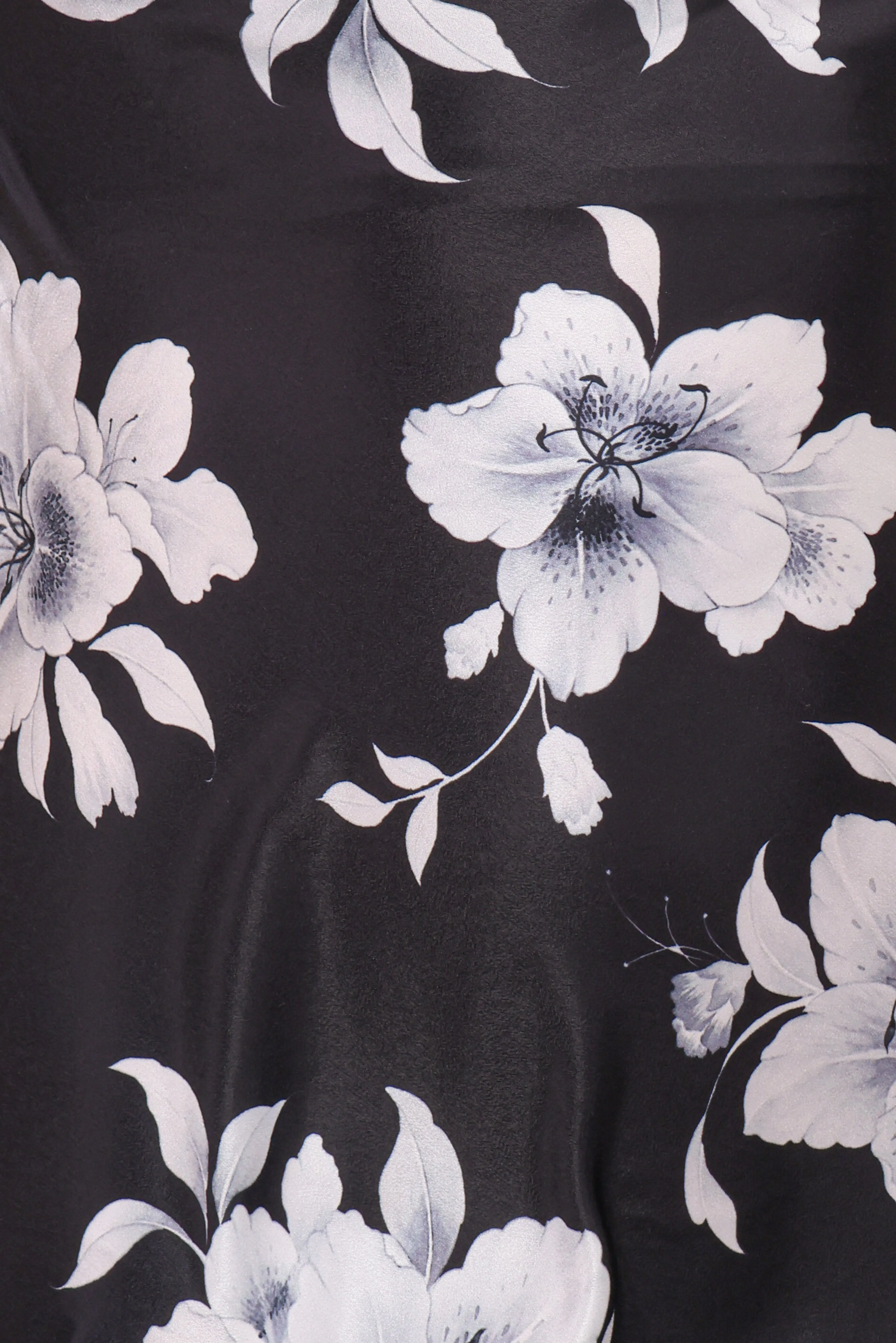 Freida Halter Midi Dress - Black Floral sold by Petal & Pup product image thumbnail 5