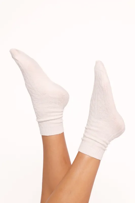 Airies Socks - White sold by Petal & Pup