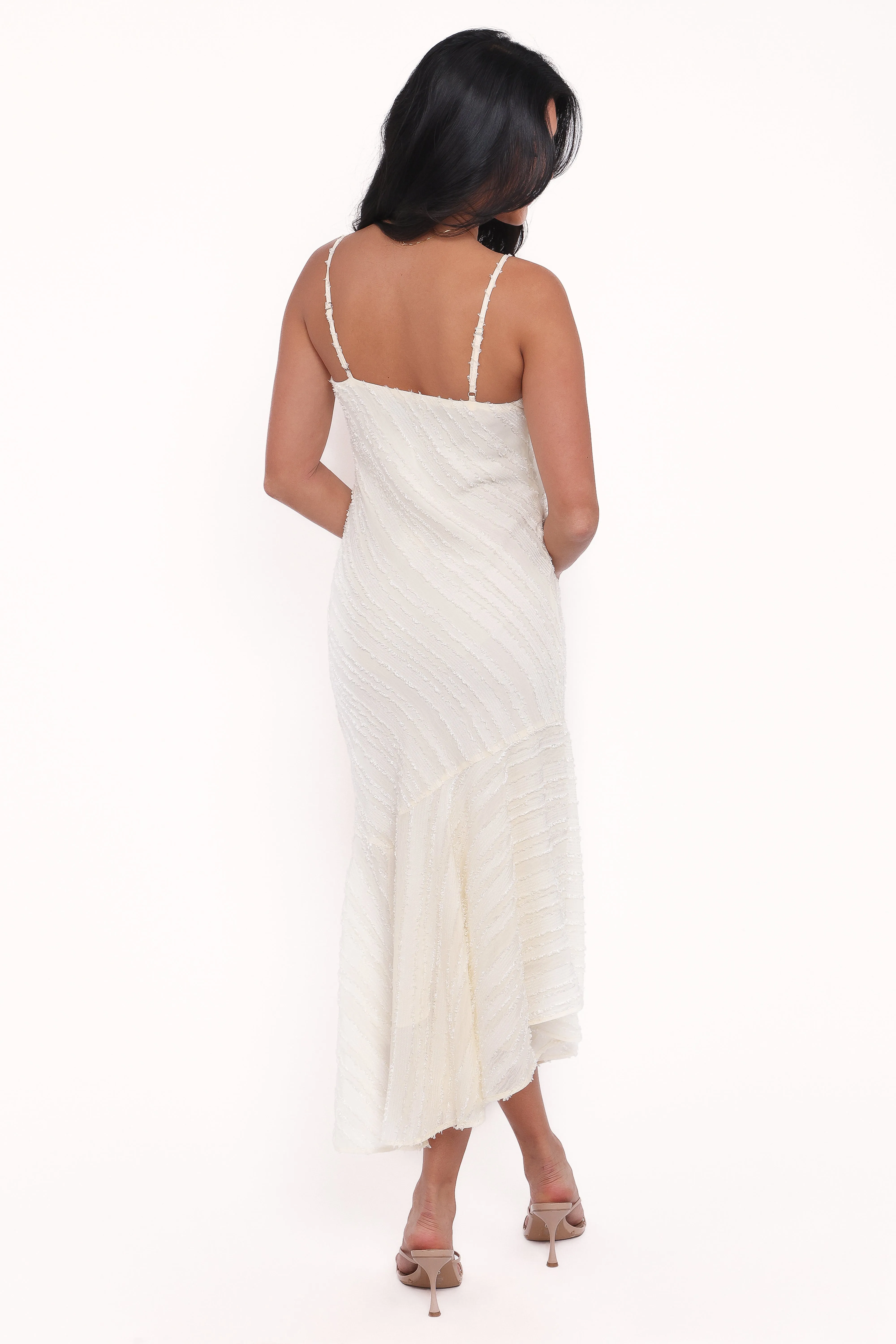 Aileen Midi Dress - Cream sold by Petal & Pup product image thumbnail 4