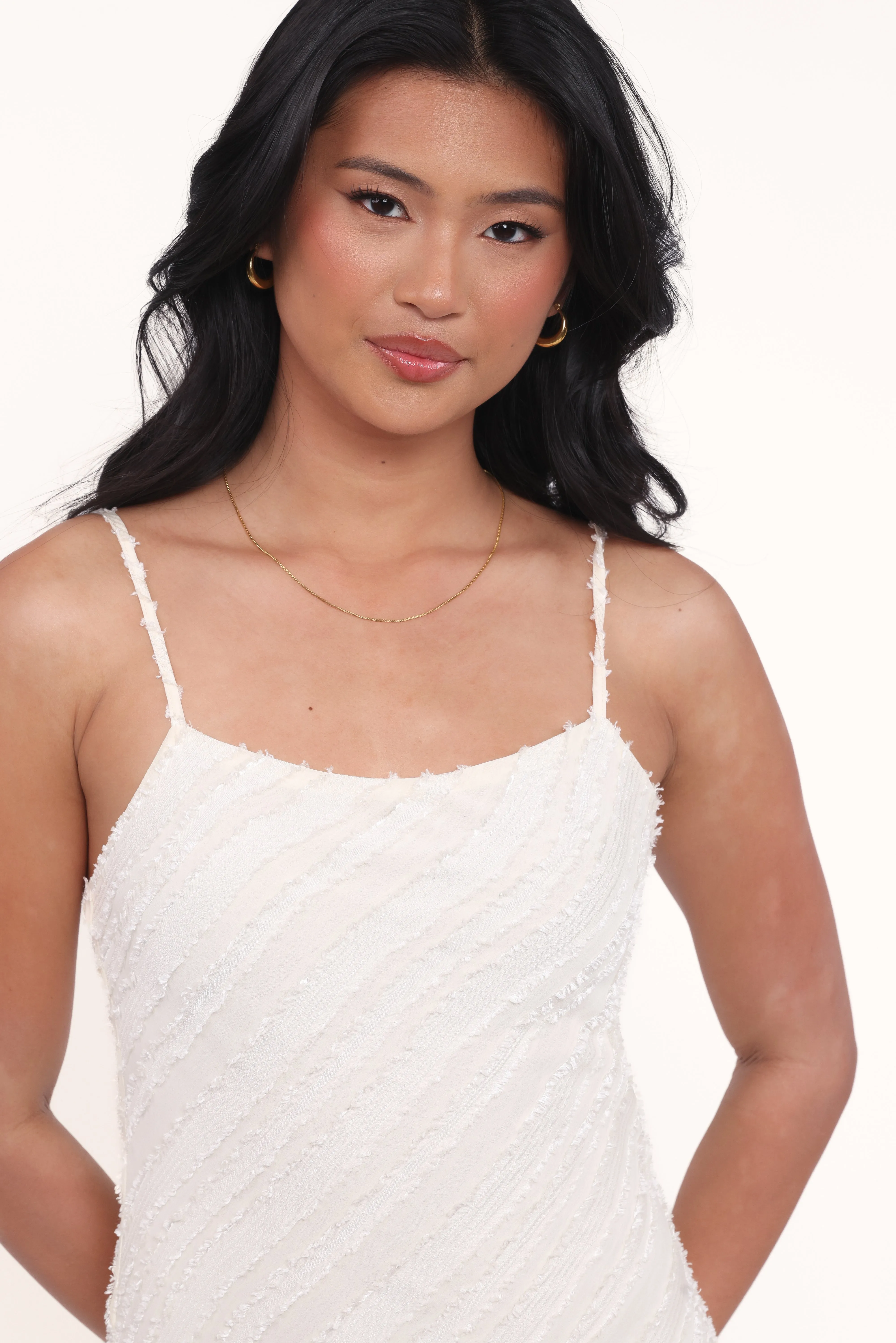 Aileen Midi Dress - Cream sold by Petal & Pup product image thumbnail 2