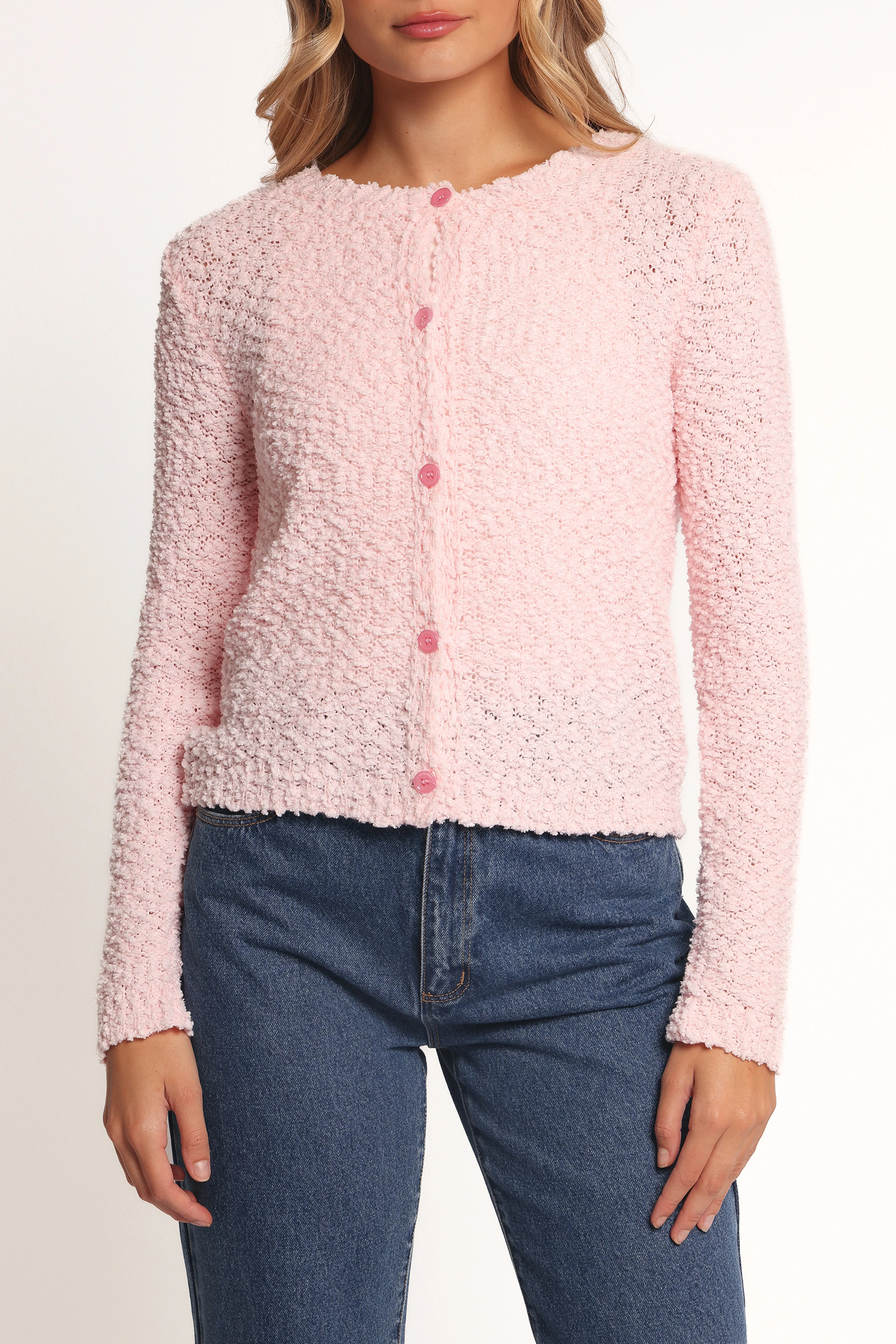 Ally Texture Cardigan - Pink sold by Petal & Pup product image thumbnail 3