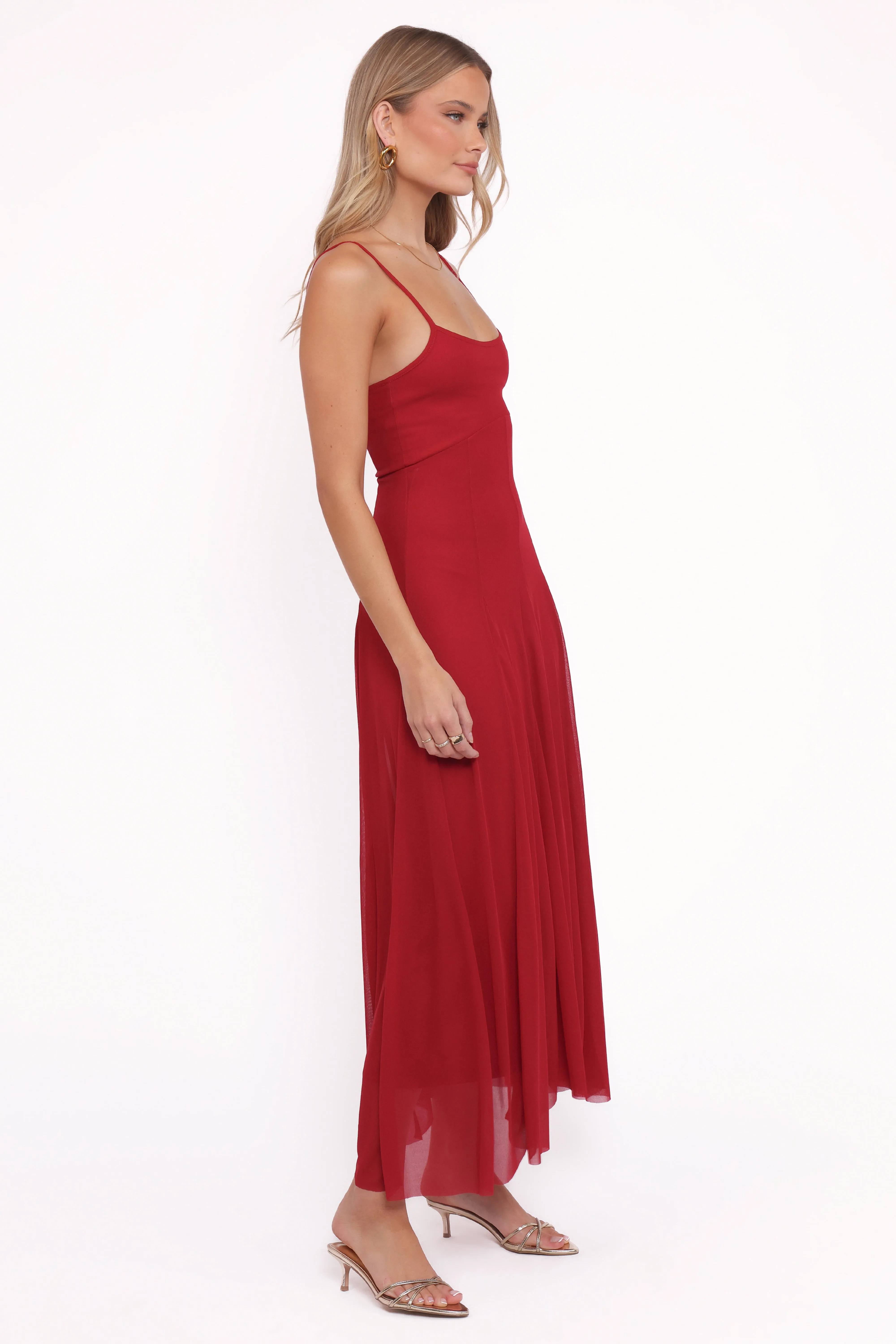 Robbie Maxi Dress - Red sold by Petal & Pup product image thumbnail 3