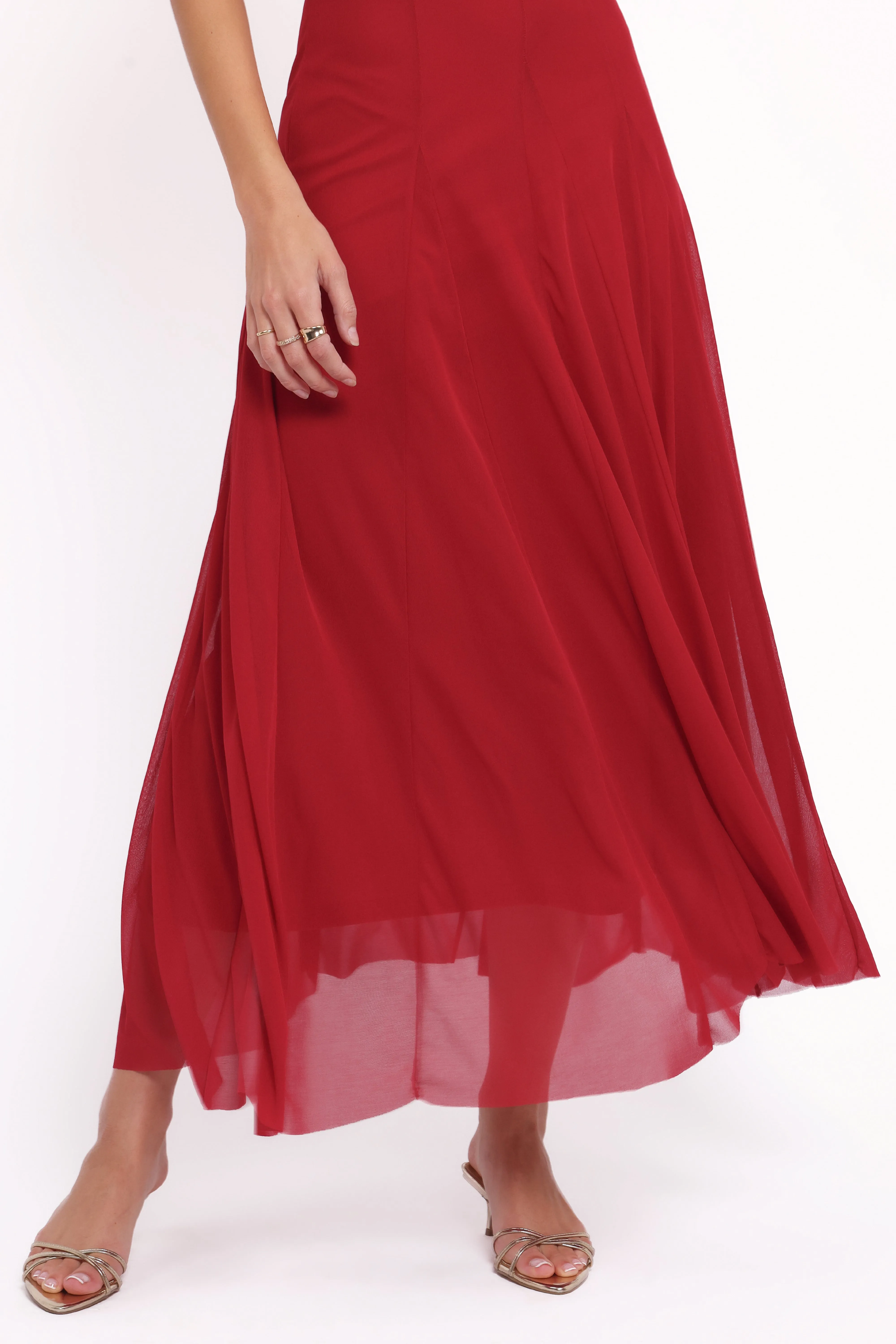 Robbie Maxi Dress - Red sold by Petal & Pup product image thumbnail 2