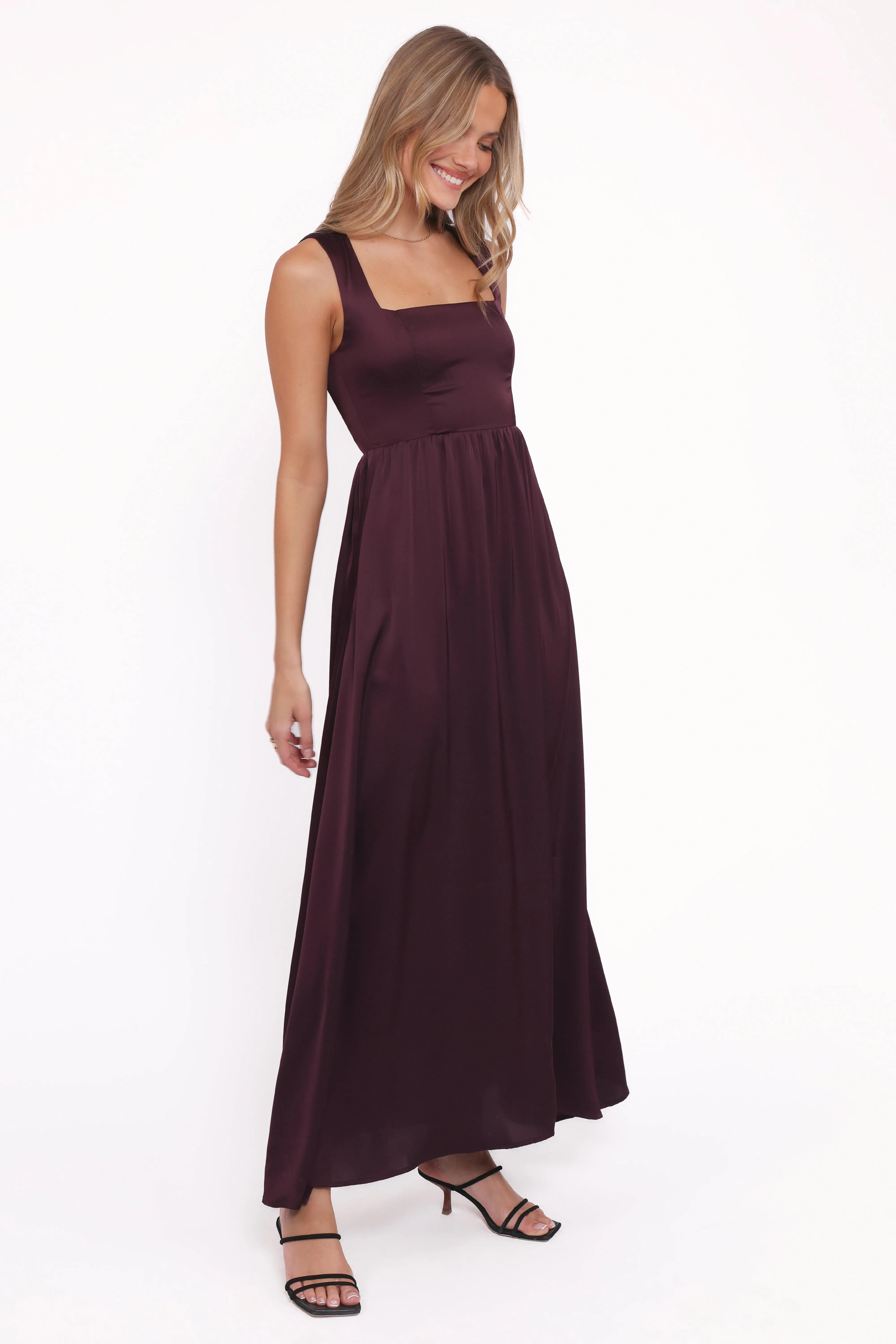 Elania Maxi Dress - Plum sold by Petal & Pup product image thumbnail 3