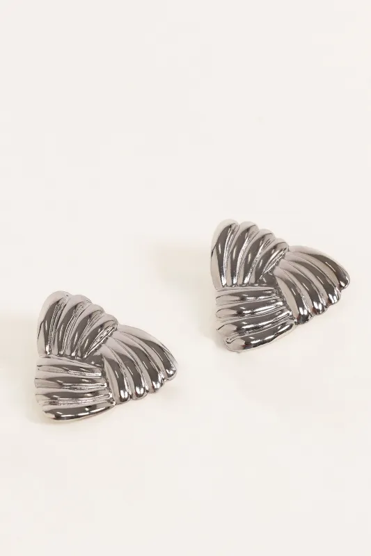 Katana Earrings - Silver made by Petal & Pup