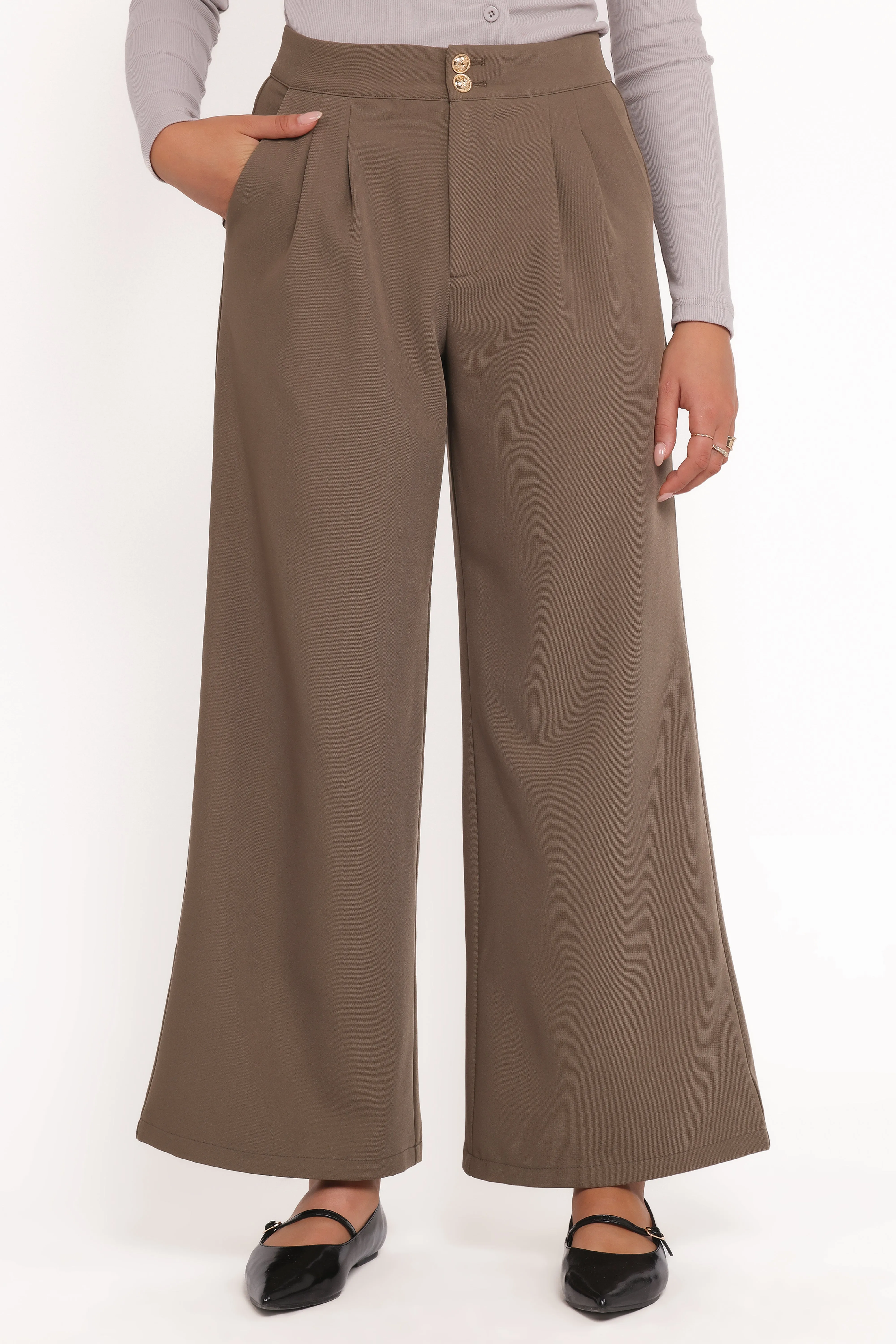 Curtis Pants - Taupe sold by Petal & Pup product image thumbnail 4