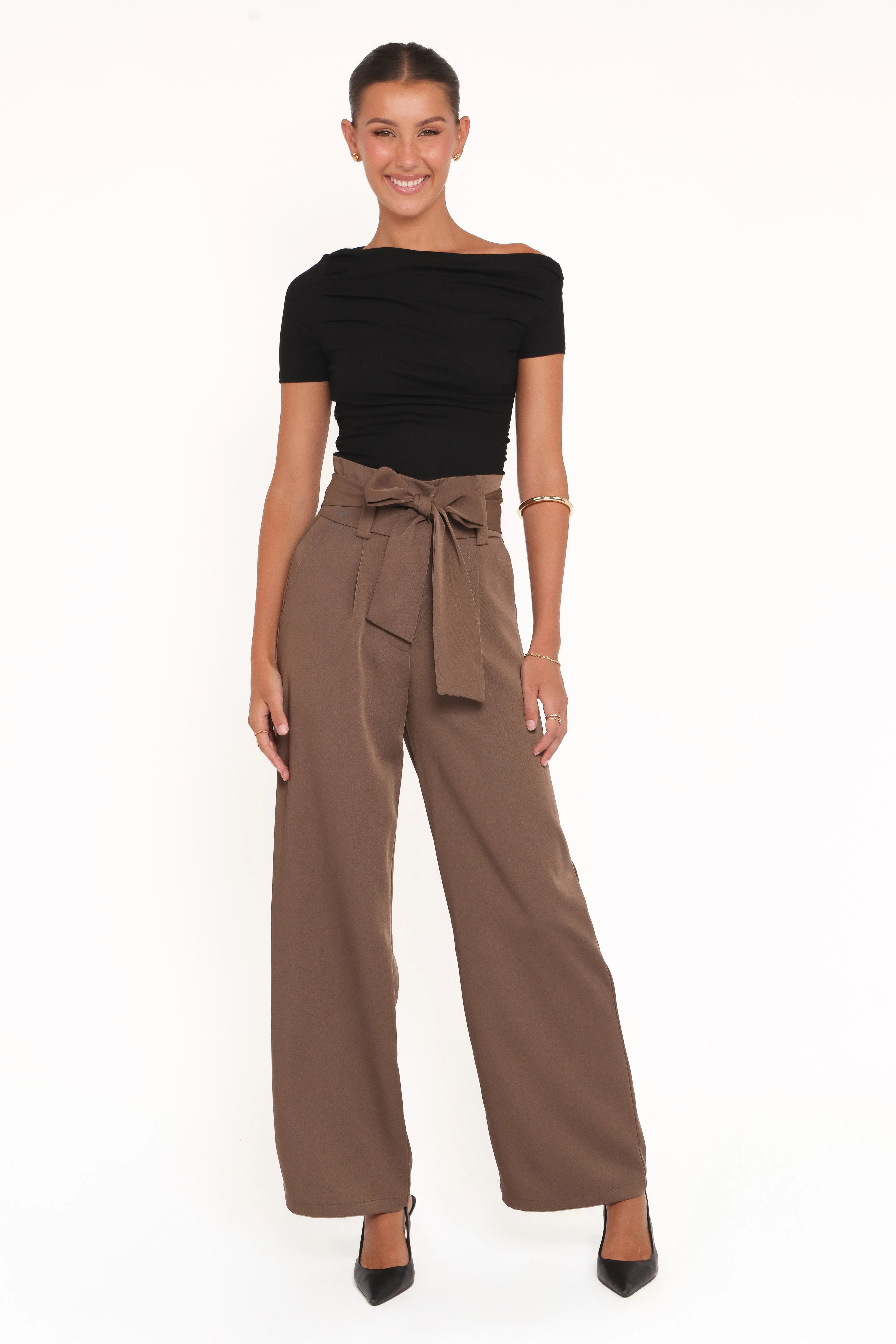 Kieran Pants - Ash Brown sold by Petal & Pup product image thumbnail 2